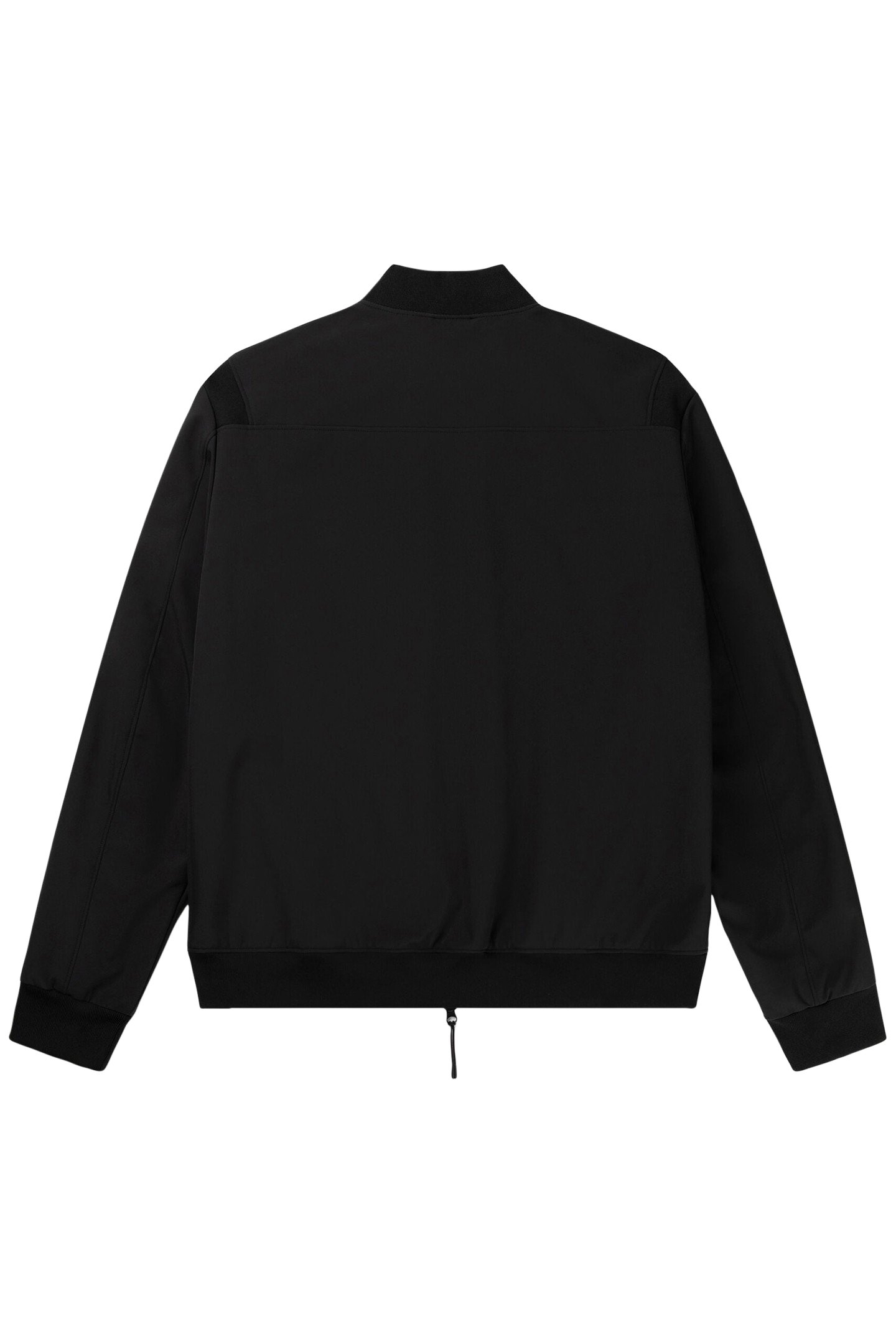 CHASE STRAIGHT BOMBER JACKET JET BLACK 5