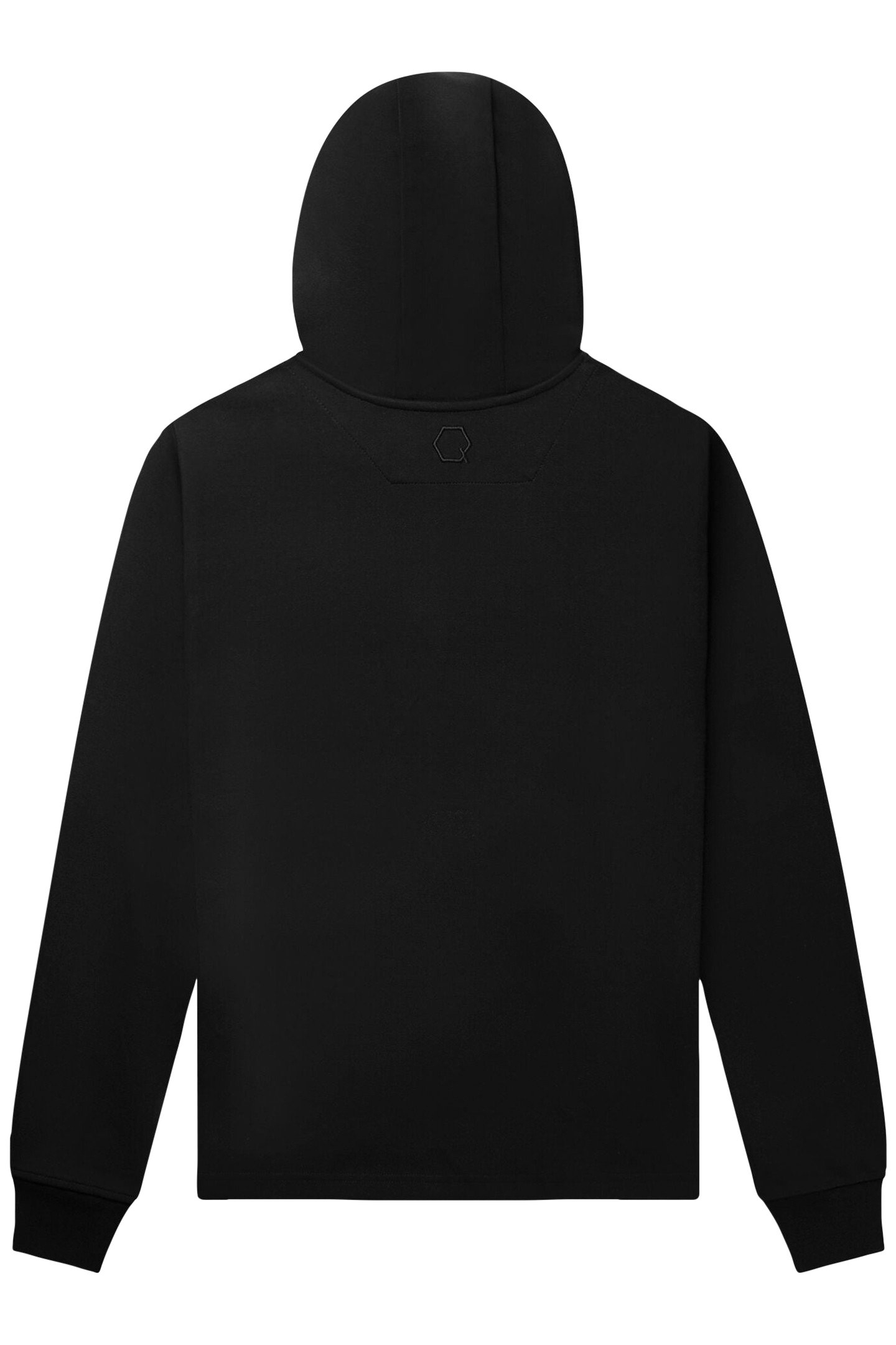 Q-SERIES REGULAR FIT HOODIE JET BLACK 4