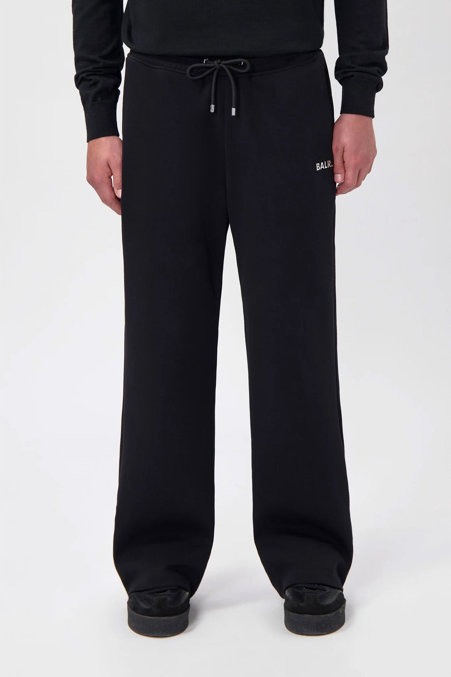 Q-SERIES REGULAR STRAIGHT FIT PANTS JET BLACK 1