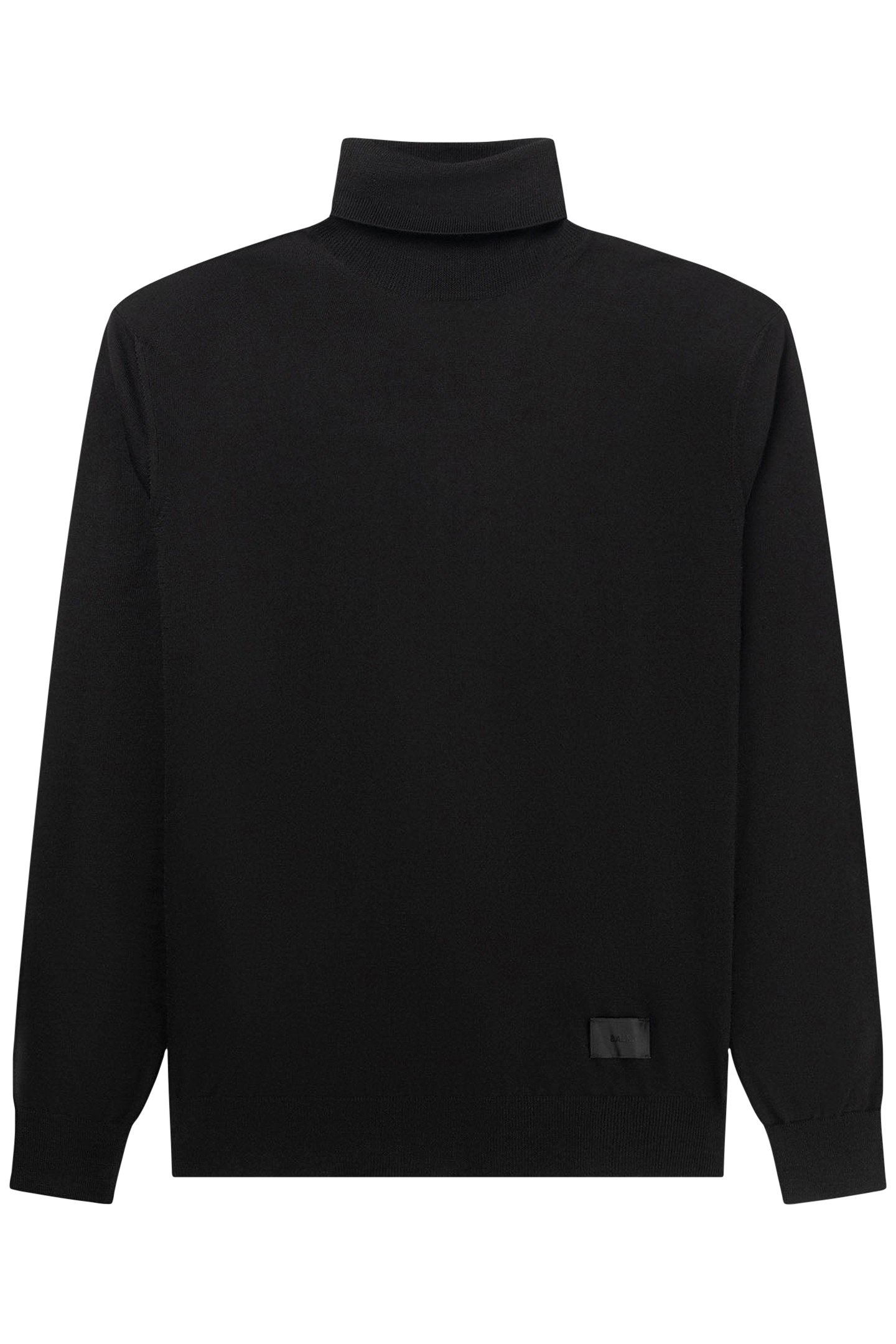 Q-SERIES REGULAR FIT FINE KNIT TURTLENECK JET BLACK 3