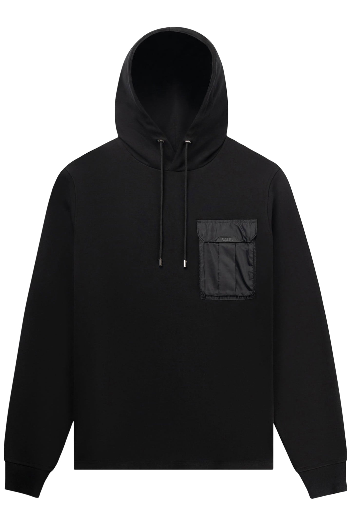 Q-CARGO REGULAR FIT HOODIE JET BLACK 3