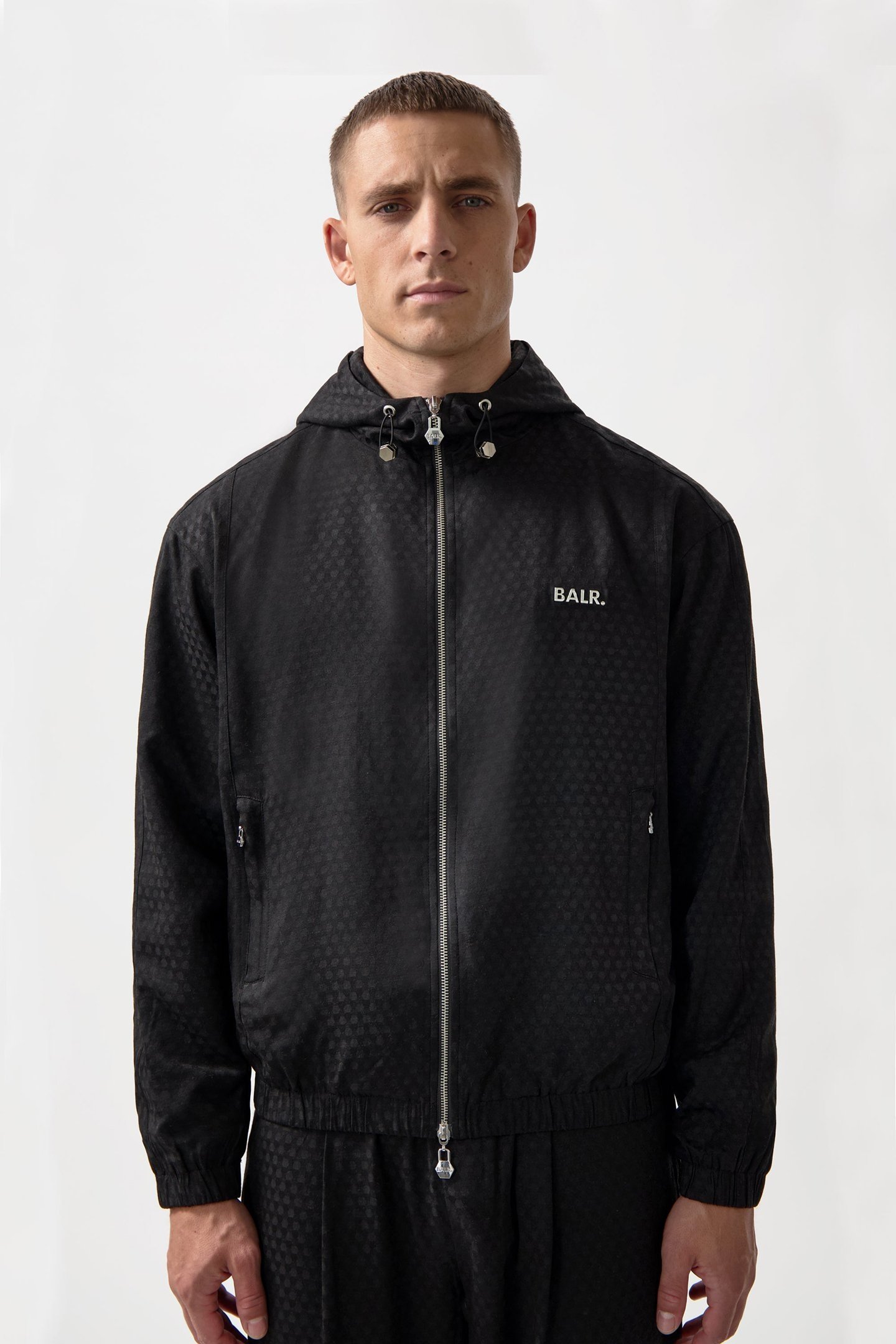 XI HOODED JACKET JET BLACK 1