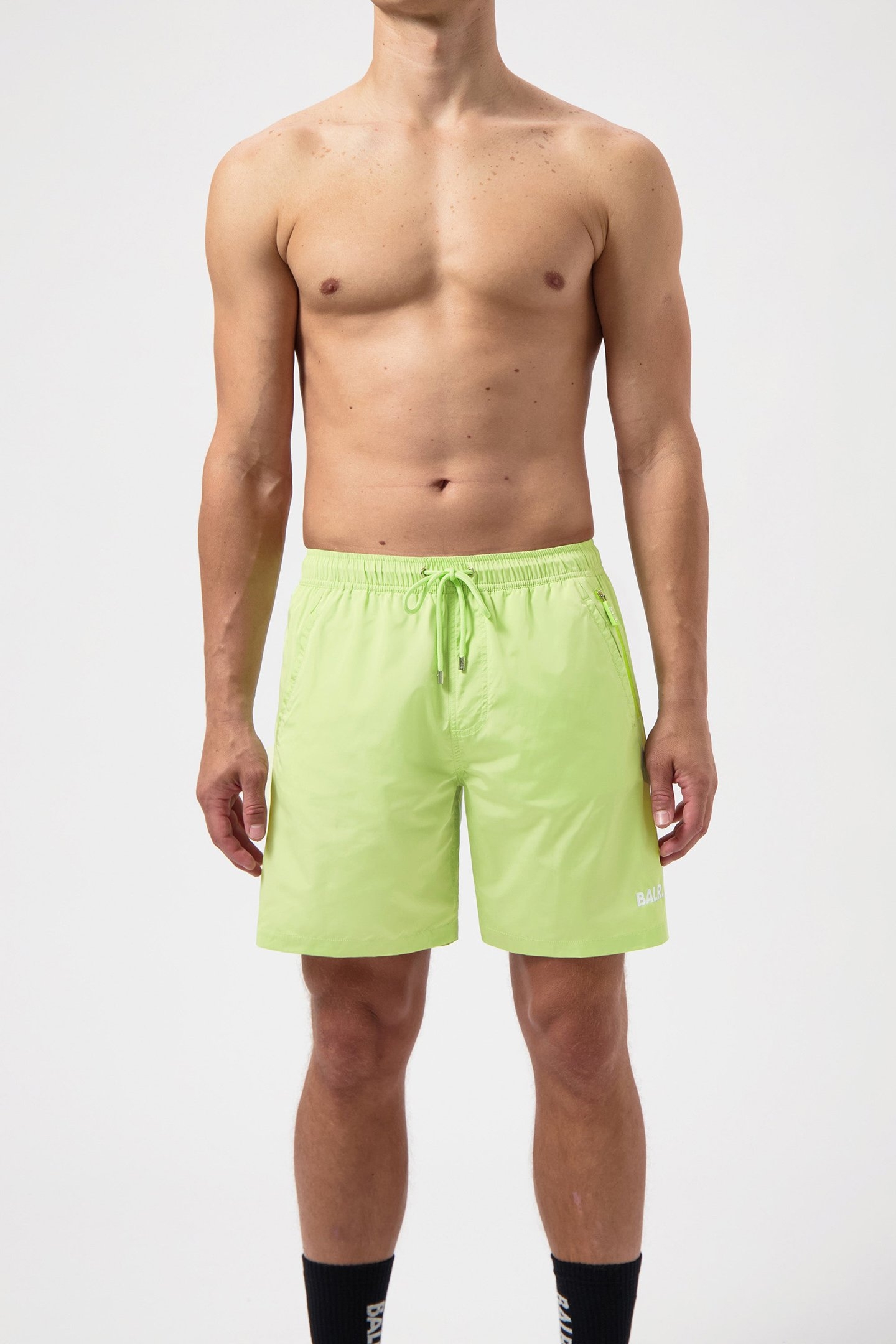 LOGO SWIMSHORTS REED GREEN 1
