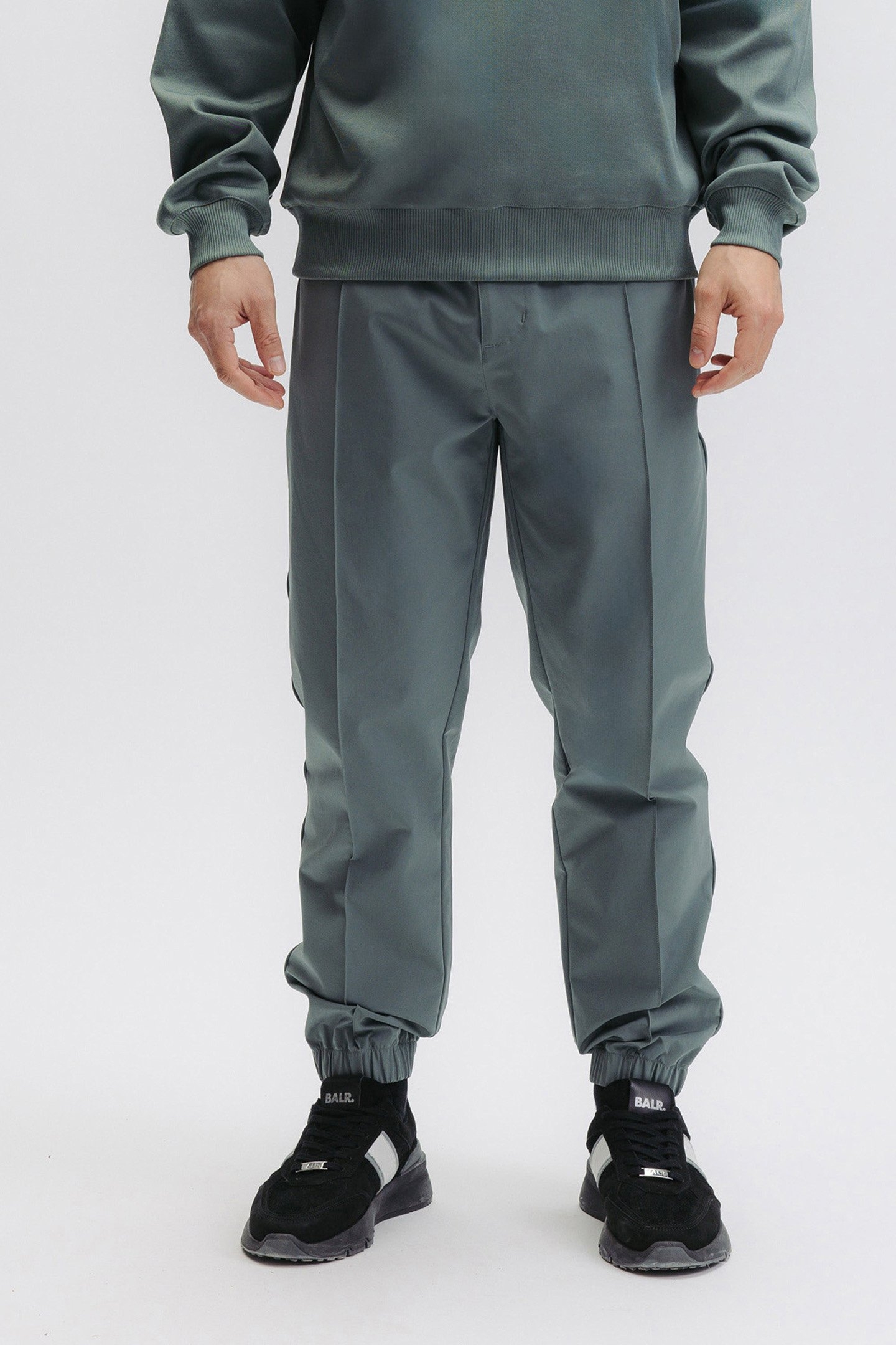 HEX-SERIES CUFFED TRACK PANTS BALSAM GREEN 1