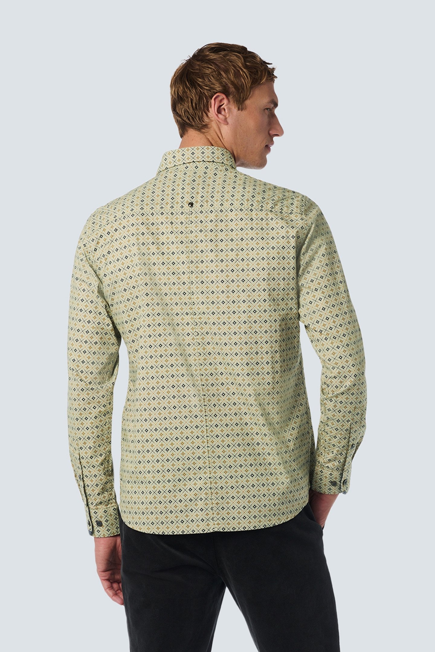 SHIRT STRETCH ALLOVER PRINTED SMOKE 2