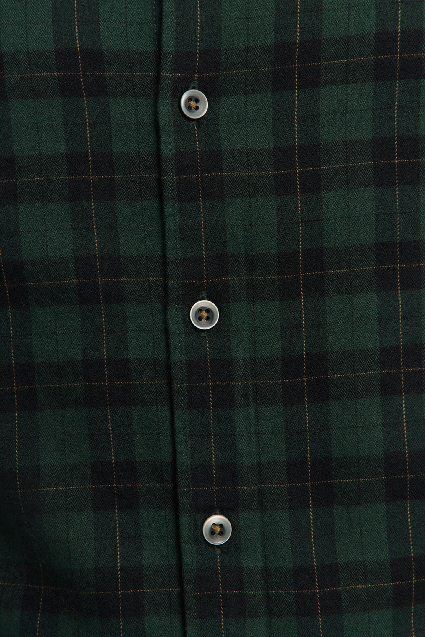 SHIRT CHECK DARK GREEN 7