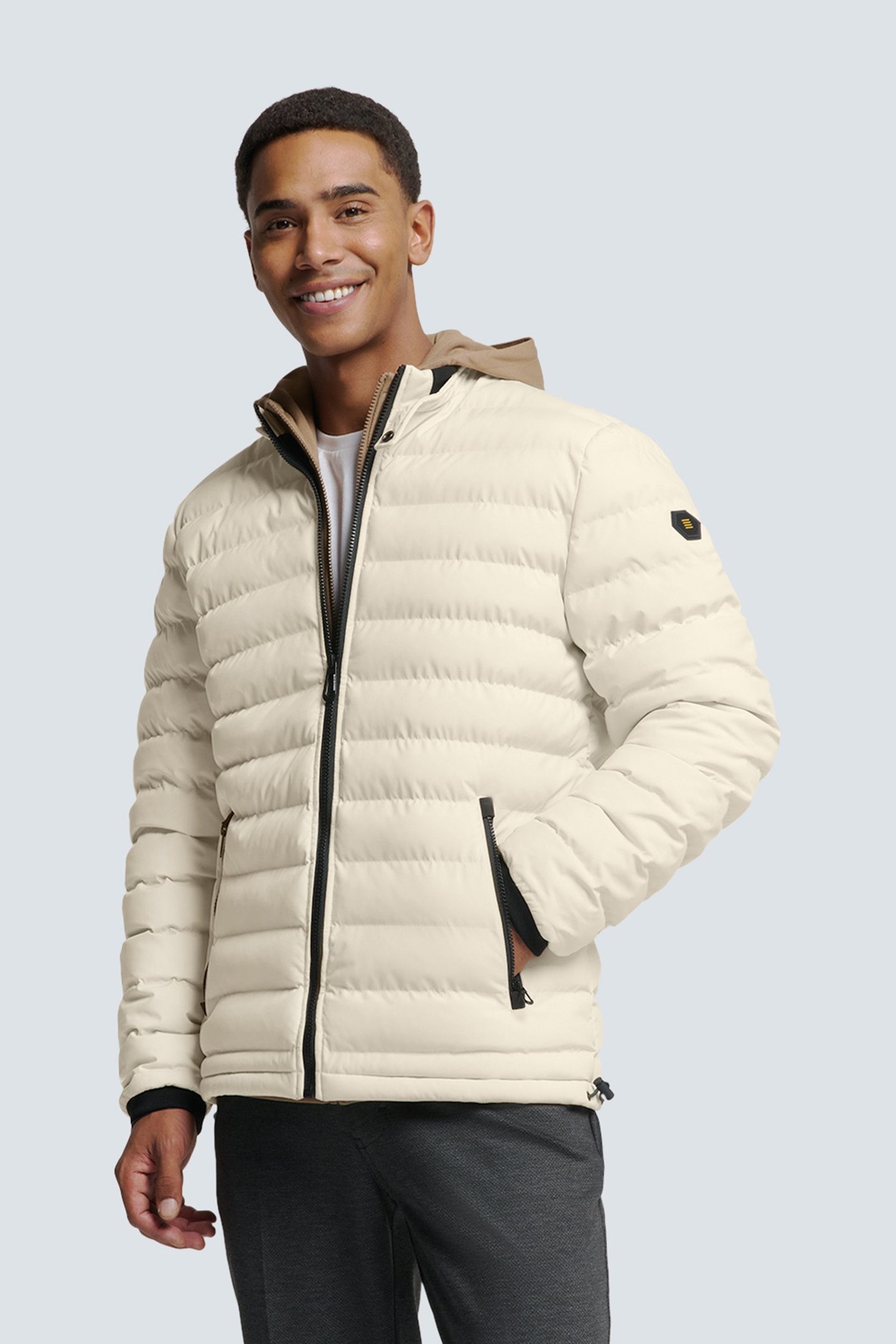 JACKET SHORT FIT SEALED CEMENT 1