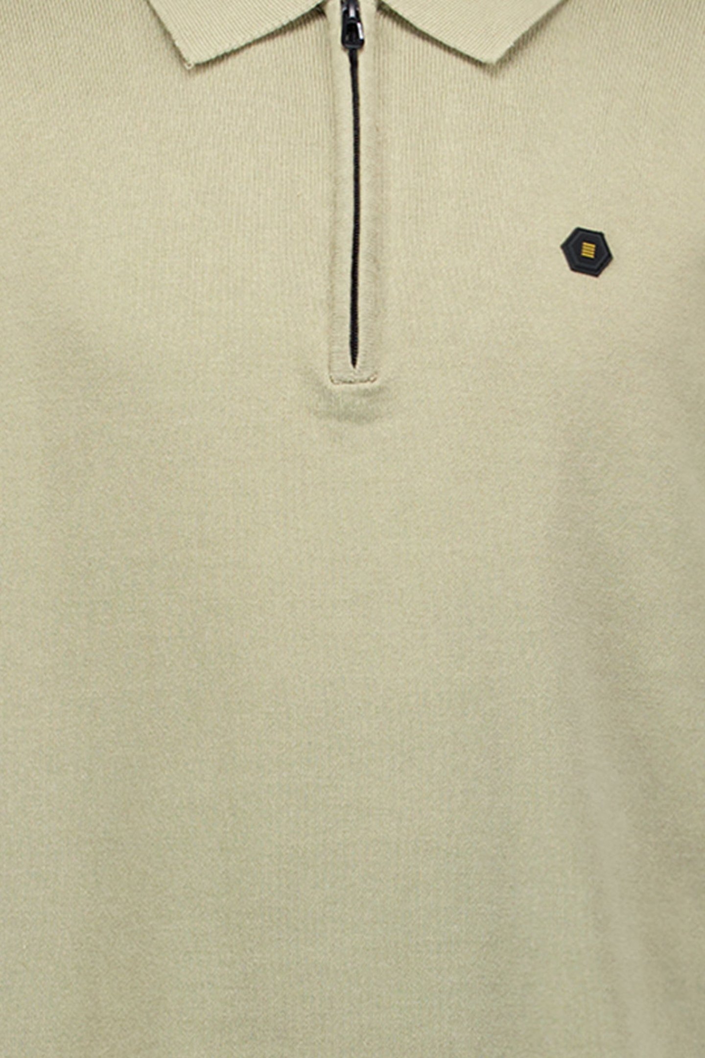 PULLOVER POLO HALF ZIPPER SOLID KNIT SMOKE 3