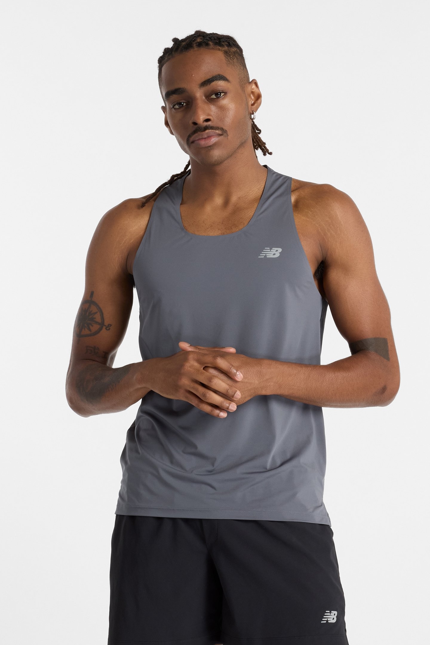 RACE DAY TANK GRAPHITE 1