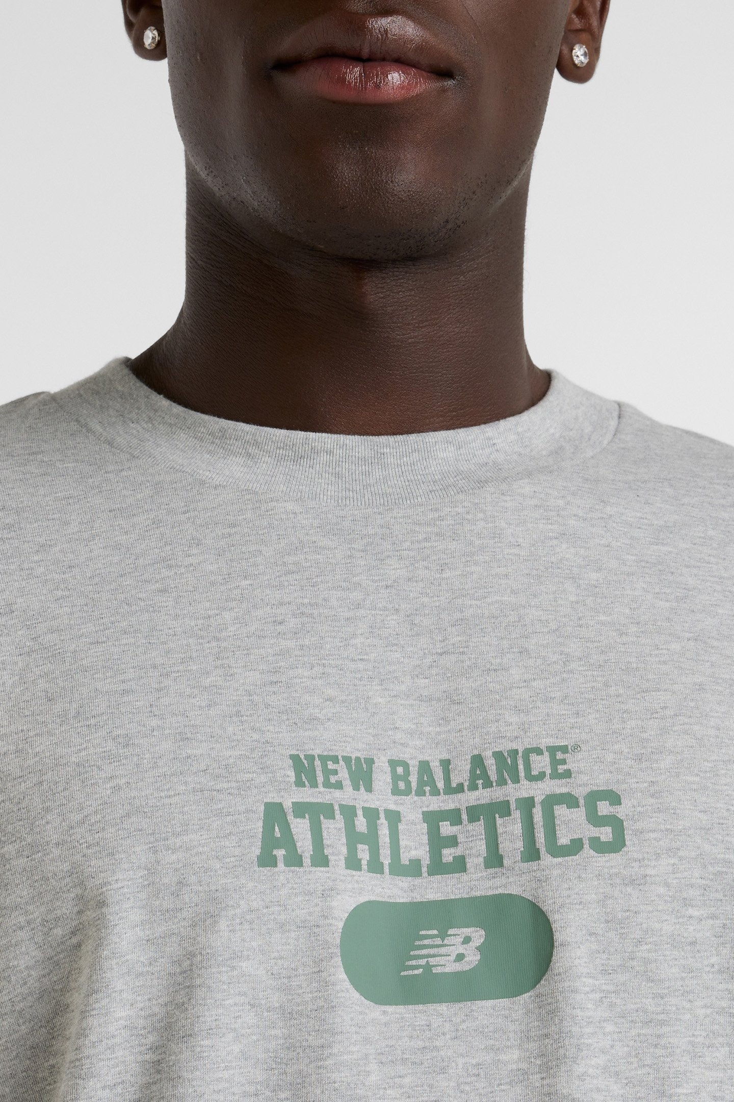 HERITAGE GRAPHIC T-SHIRT ATHLETIC GREY 4