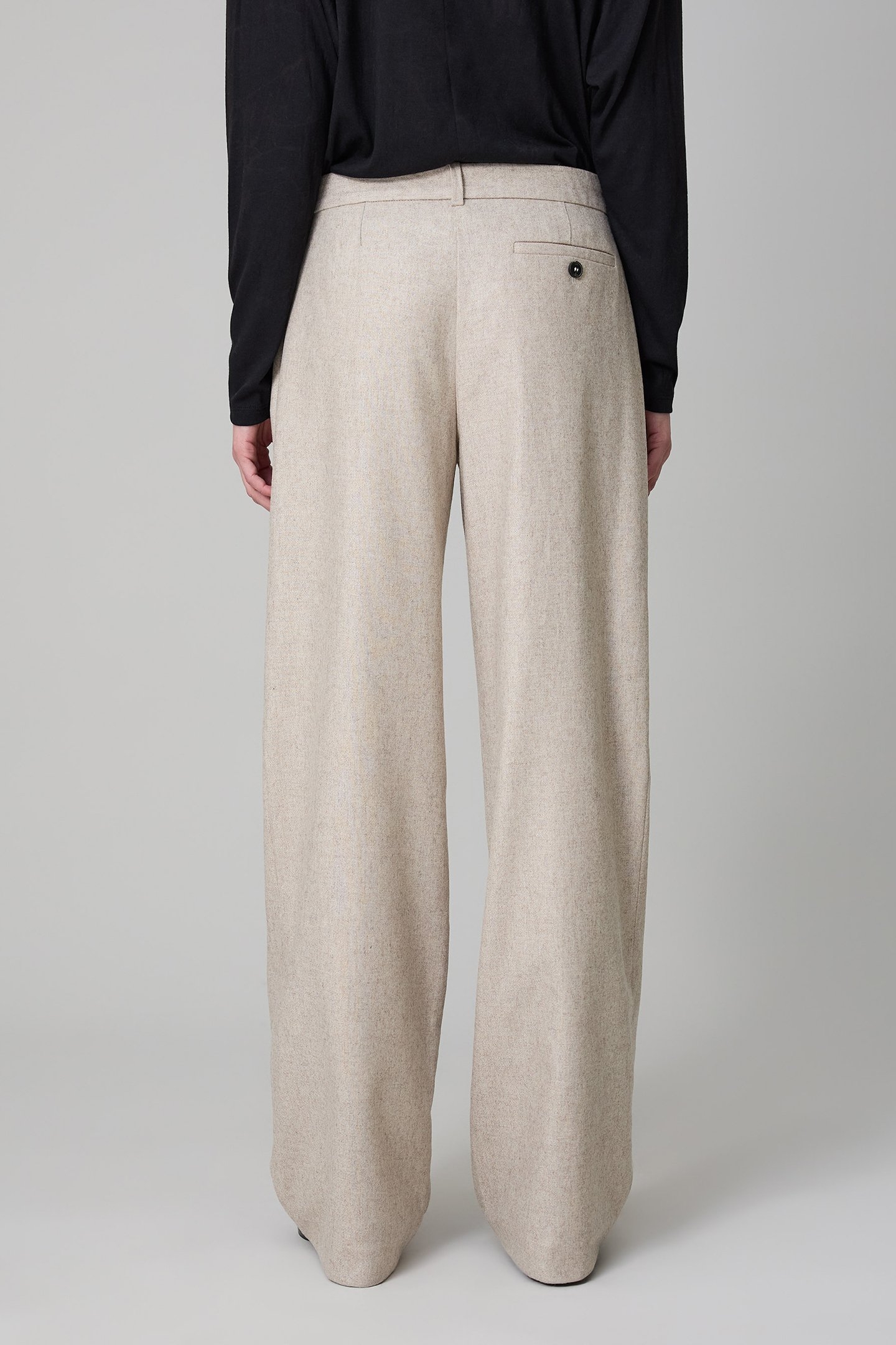 PURE EDITION- FLANNEL FLARE PANTS 2