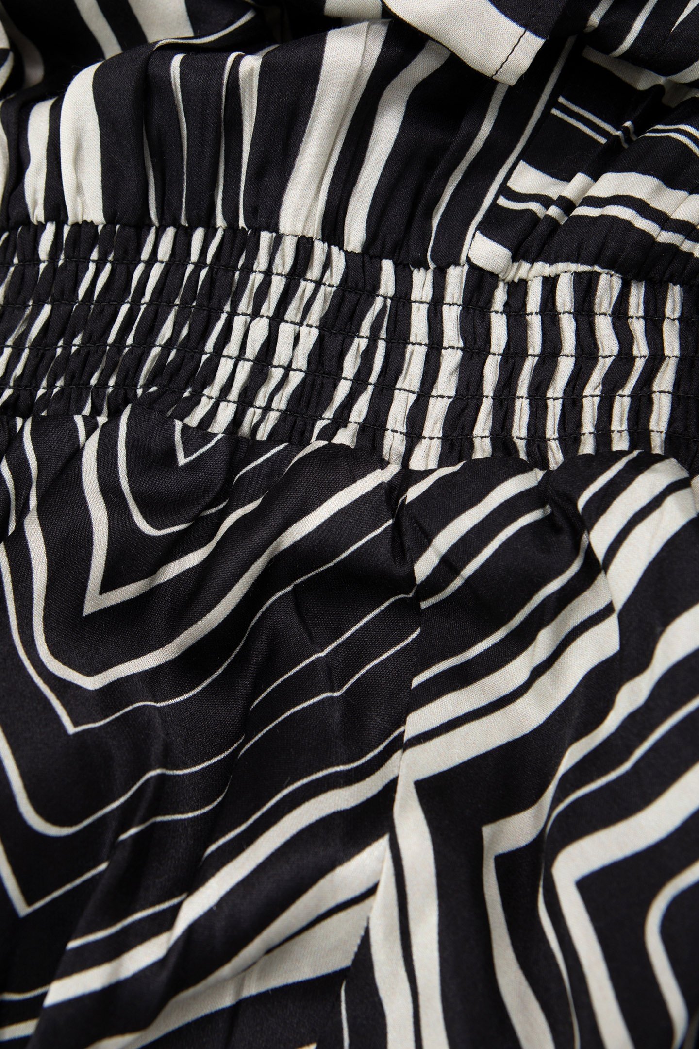 PURE EDITION-BLACK ART DECO LONG DRESS 8