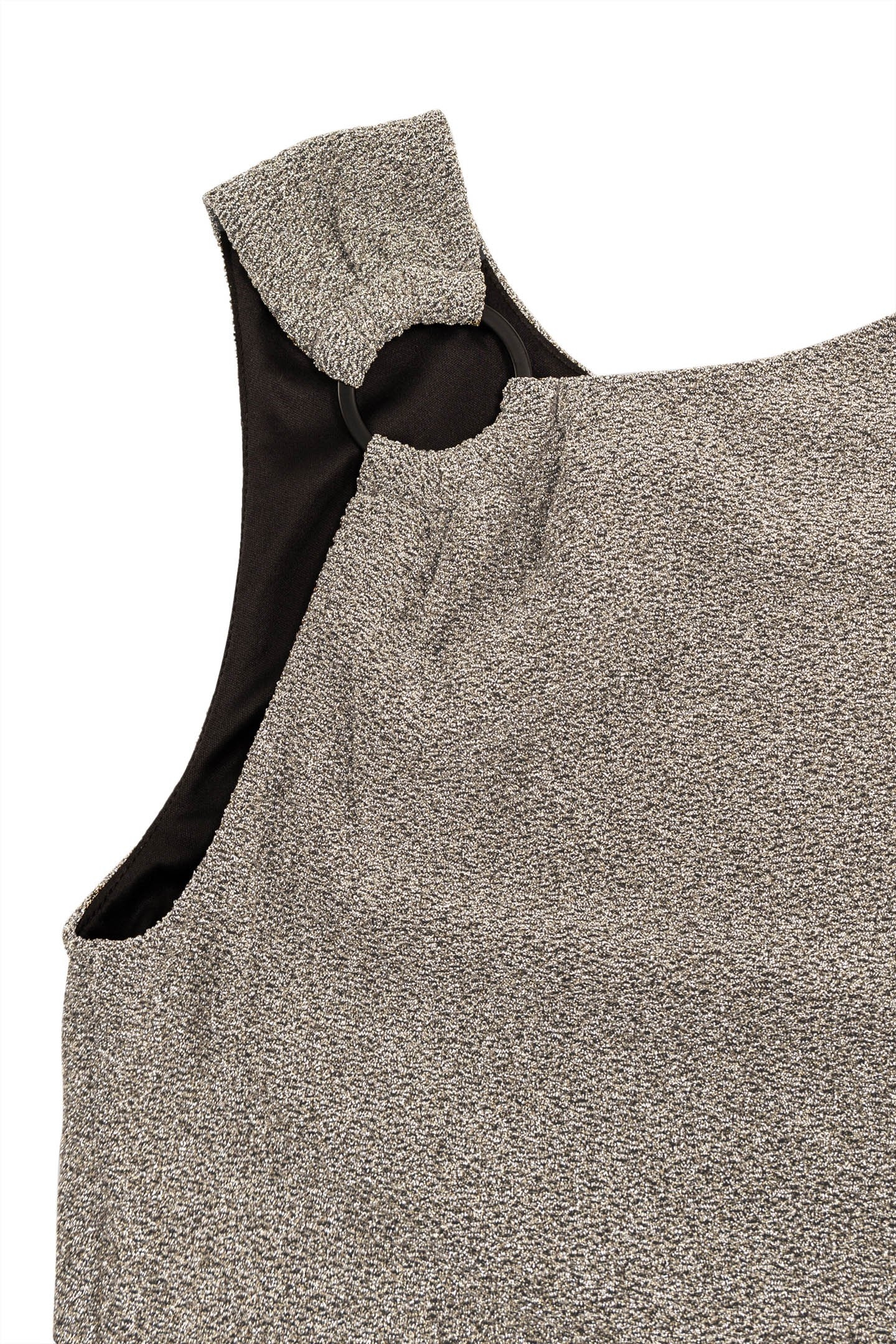 PURE EDITION-ASYMMETRICAL LUREX MESH  TOP 8