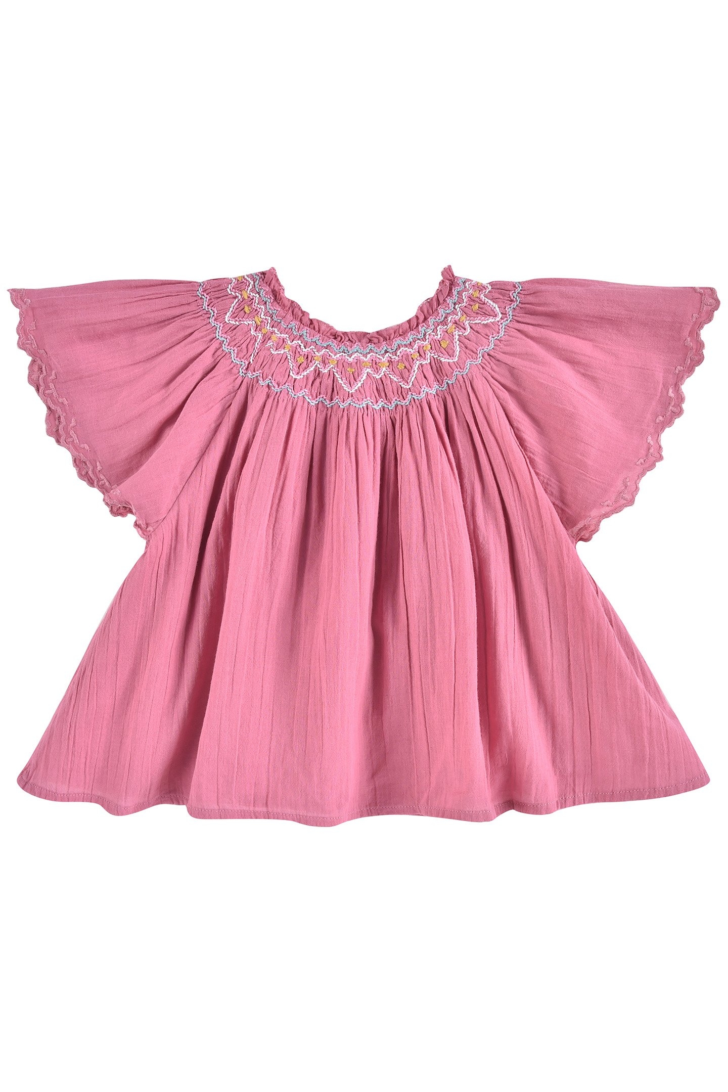 BLOUSE FLORE RASPBERRY 1