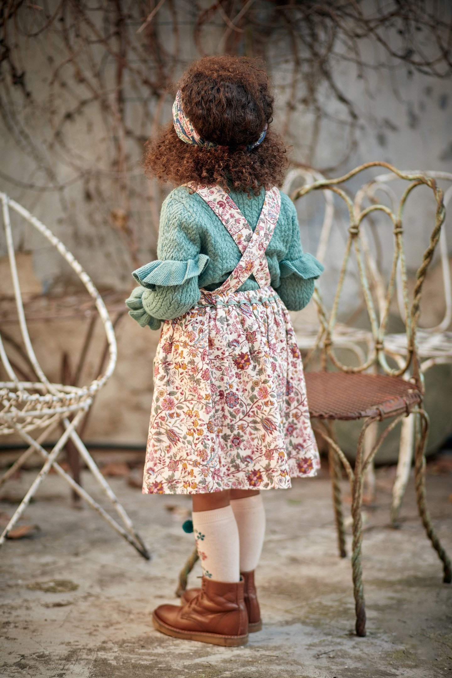 DRESS MIRA CREAM SAVAGE GARDEN 2