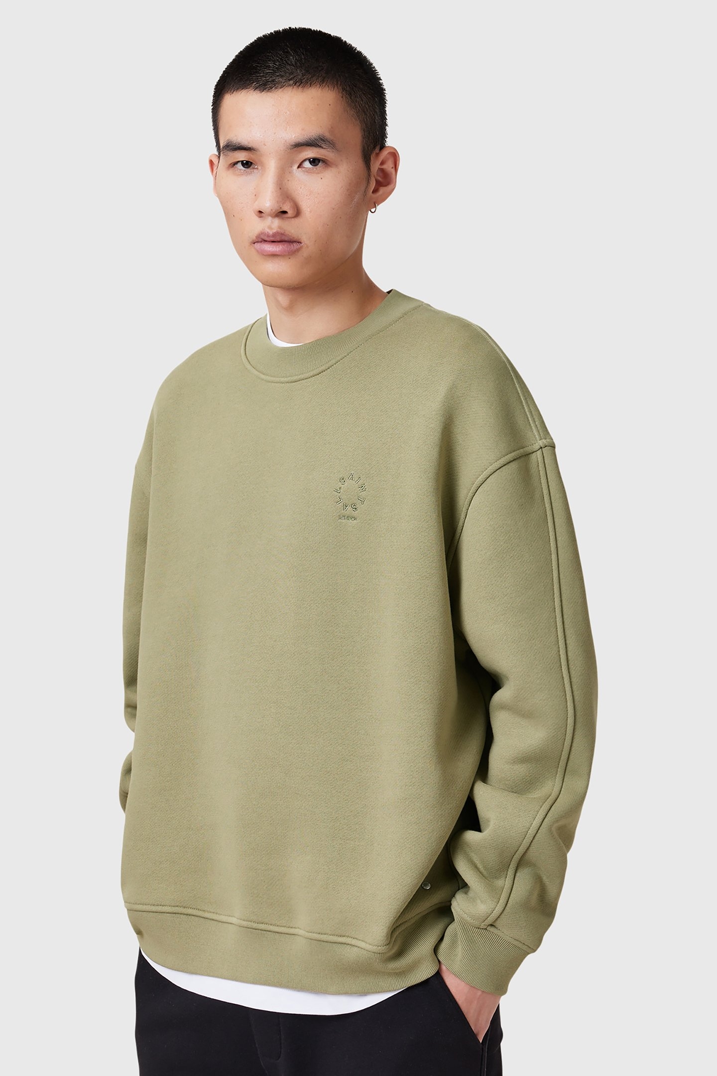 HAVEN CREW LIGHT ASH GREEN 6
