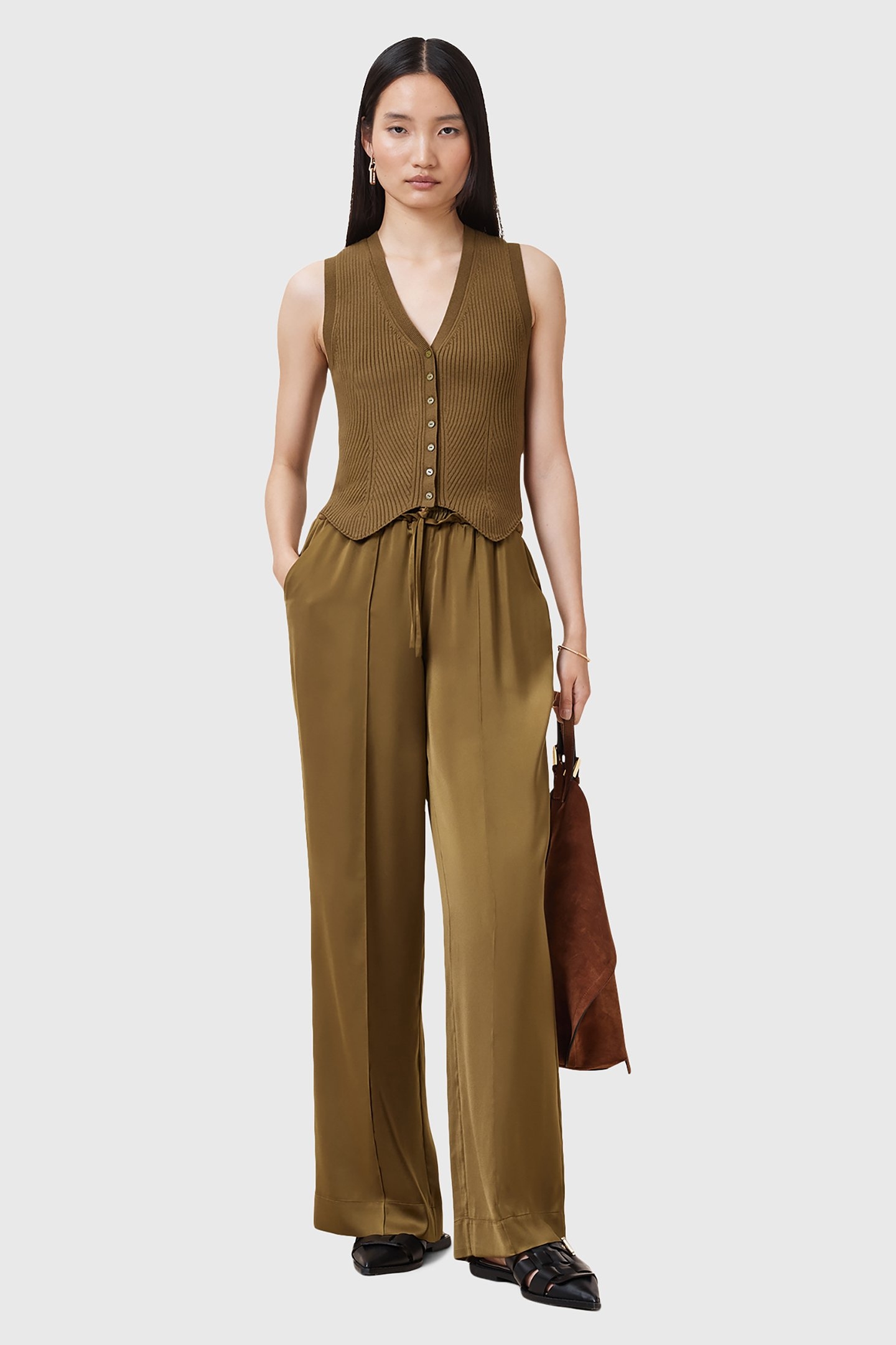 CRUZ WAISTCOAT FIR GREEN 3