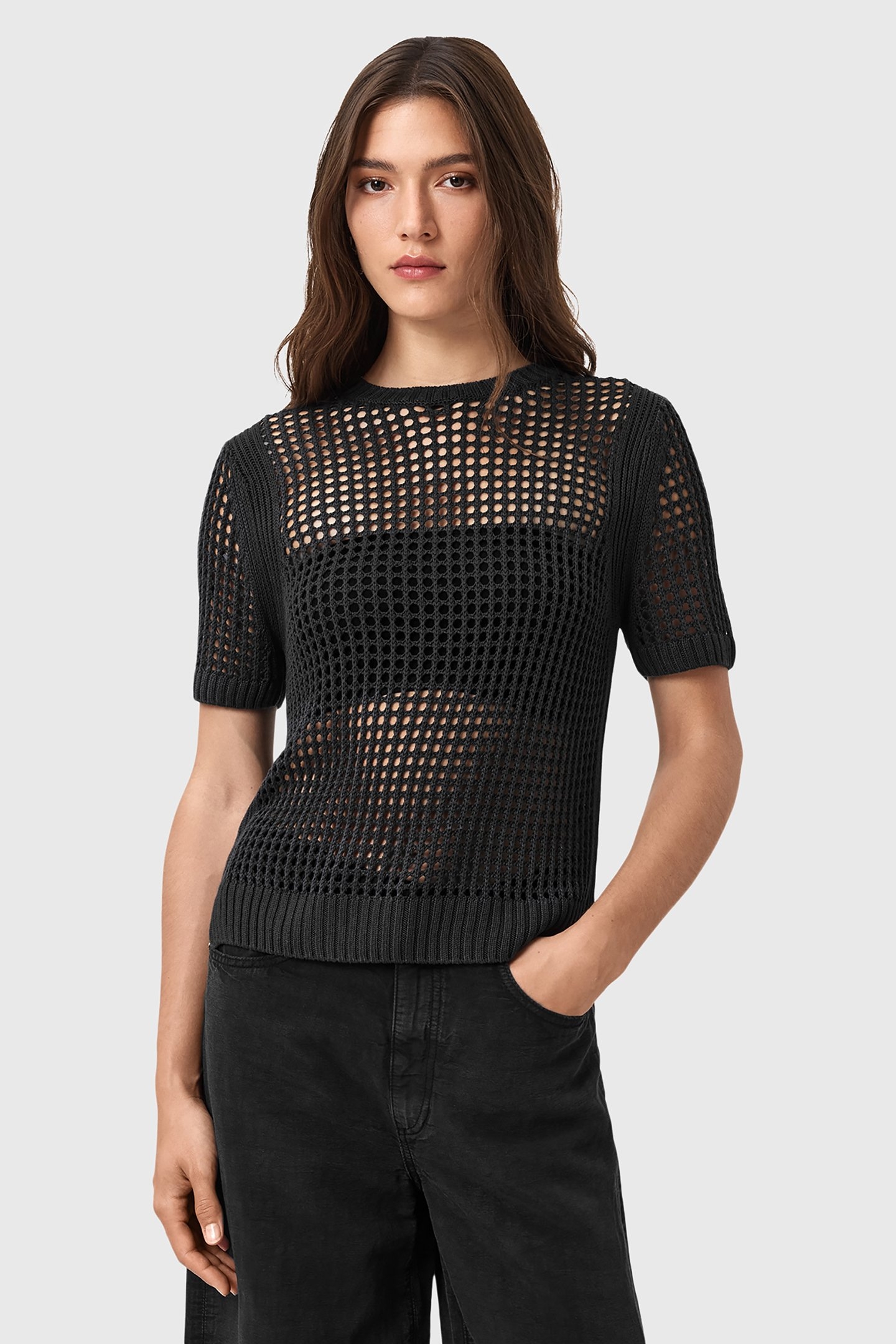 PALOMA TEE CHARCOAL GREY 1