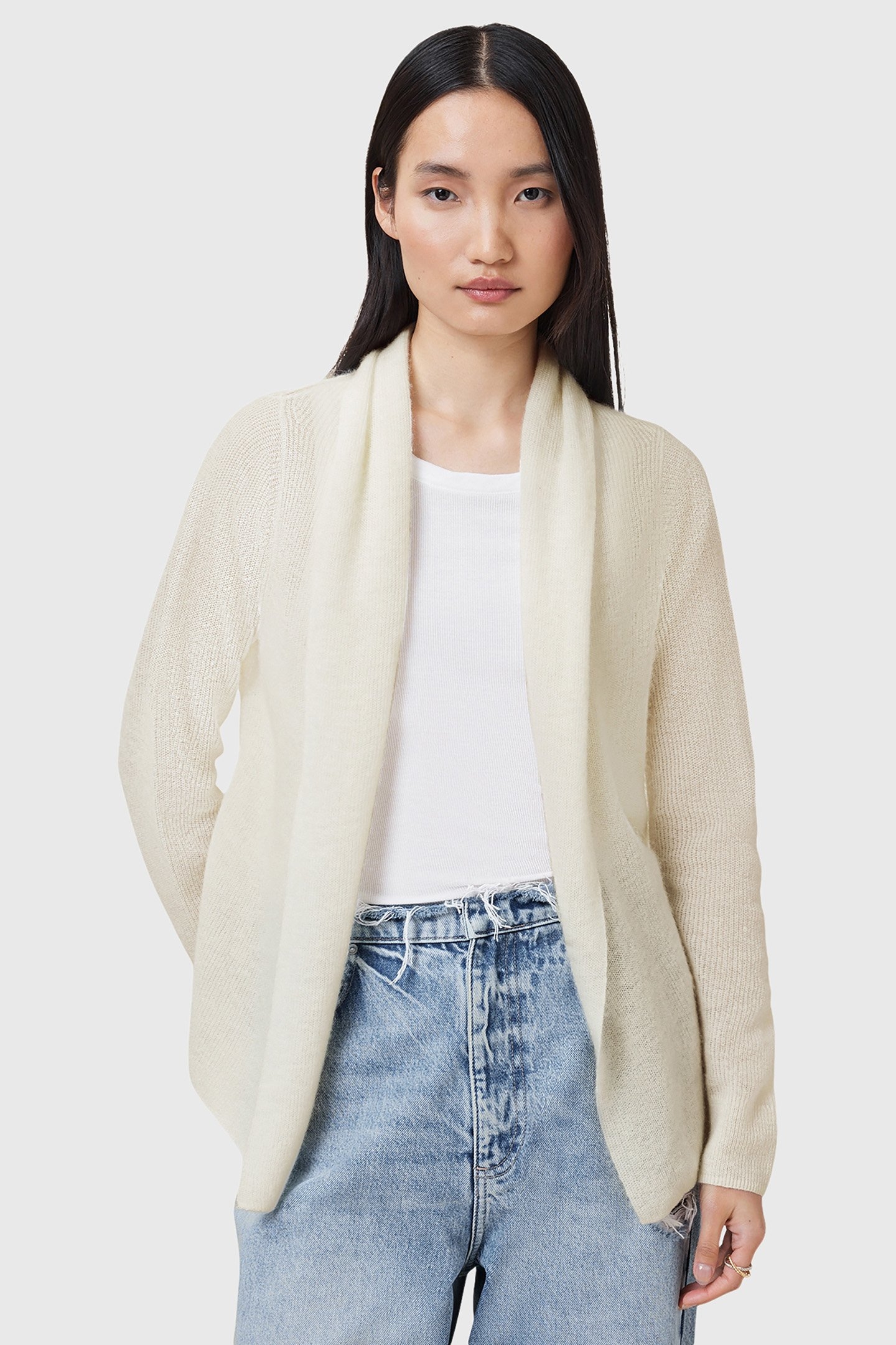 LAINA CARDIGAN CHALK WHITE 1