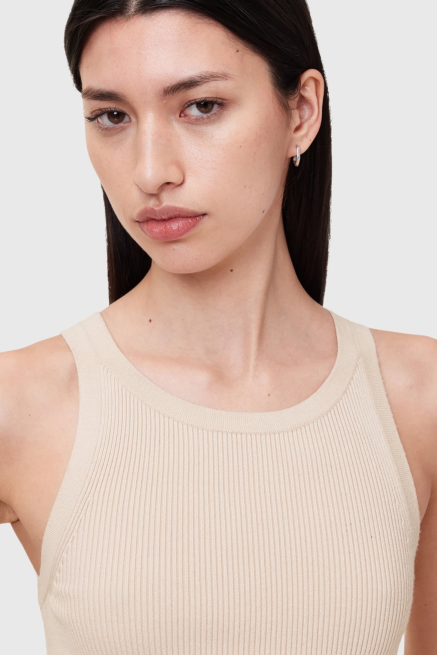 ZENIA DRESS ALMOND WHITE 7