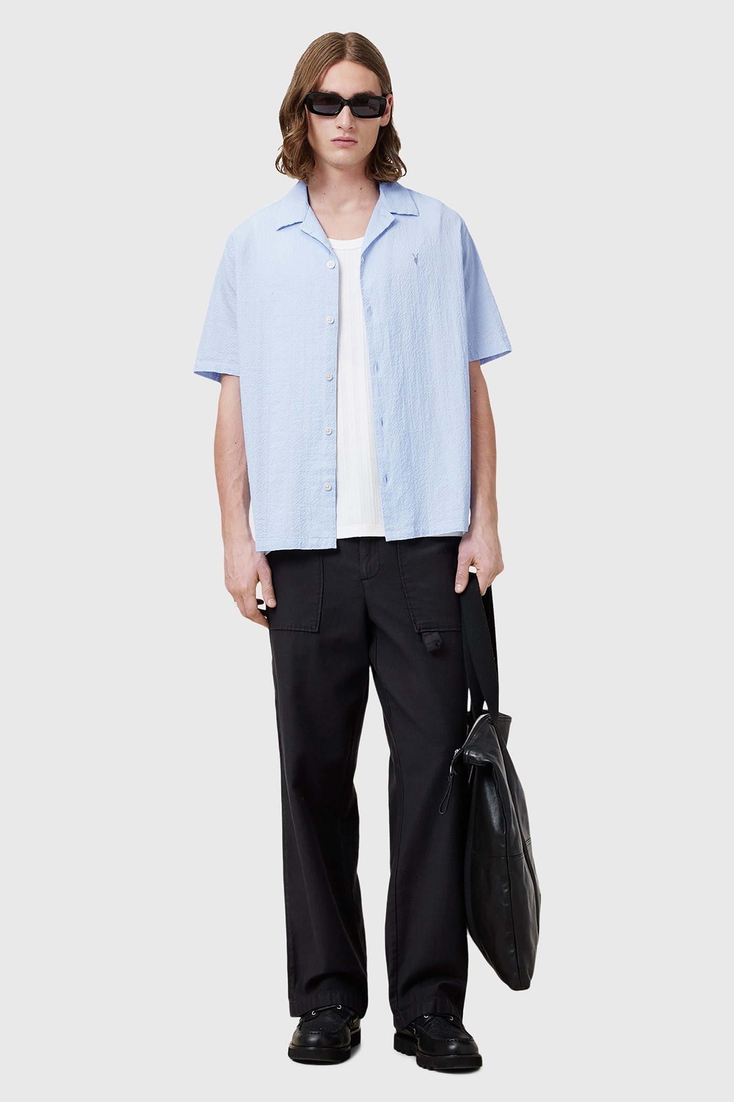 VALMER SS SHIRT SHORE BLUE 5