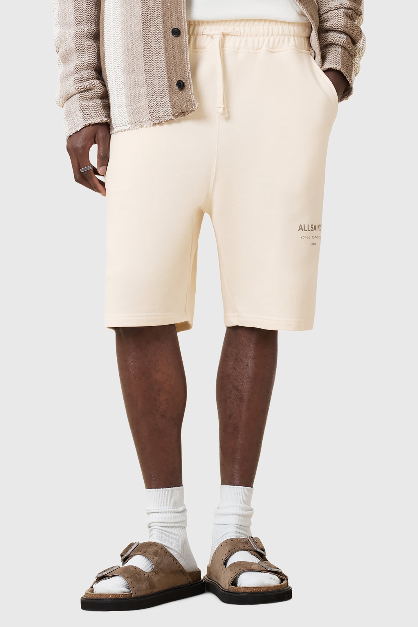 UNDRGRND SWEATSHORT SANDY WHITE 1