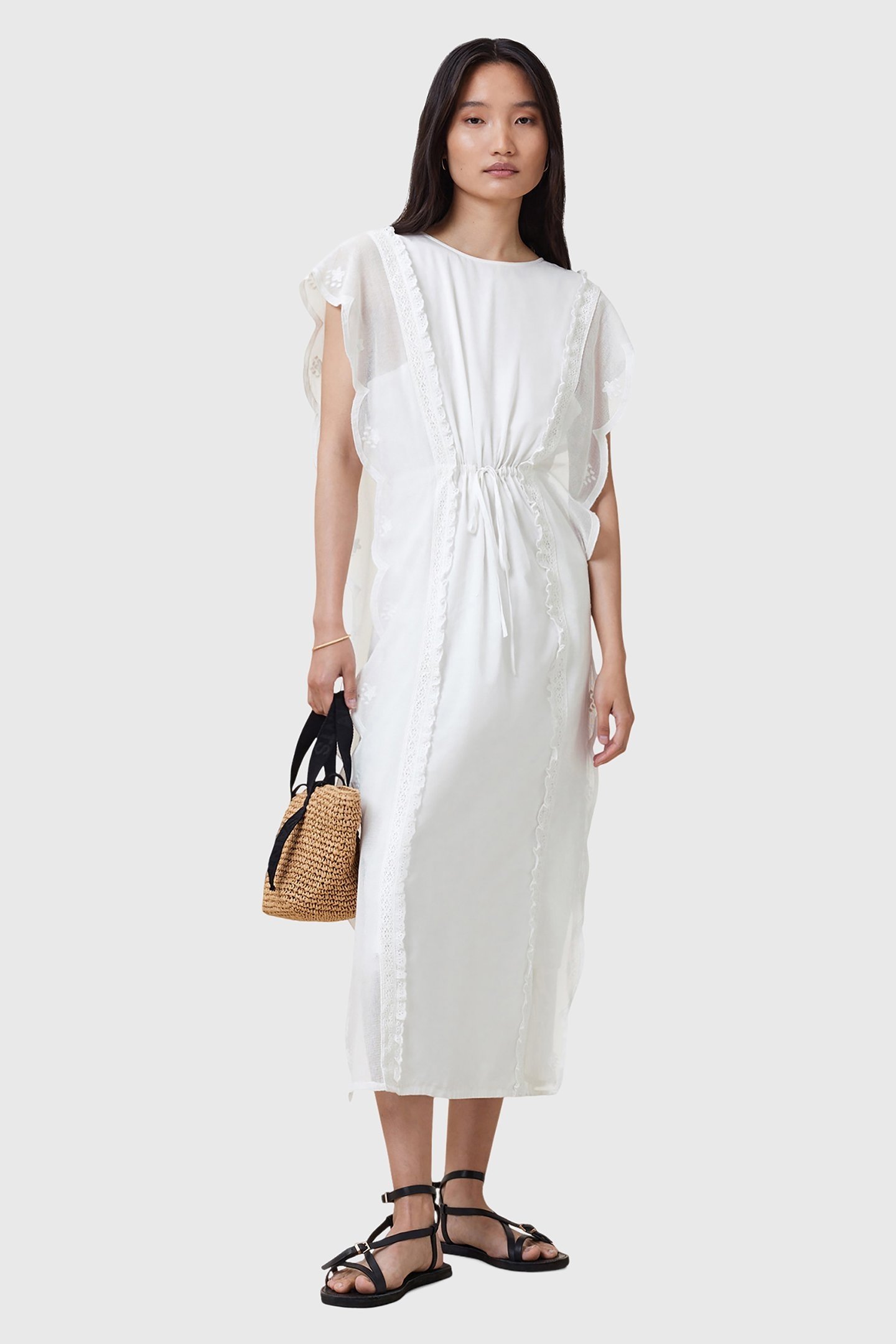 OLA DRESS OFF WHITE 4