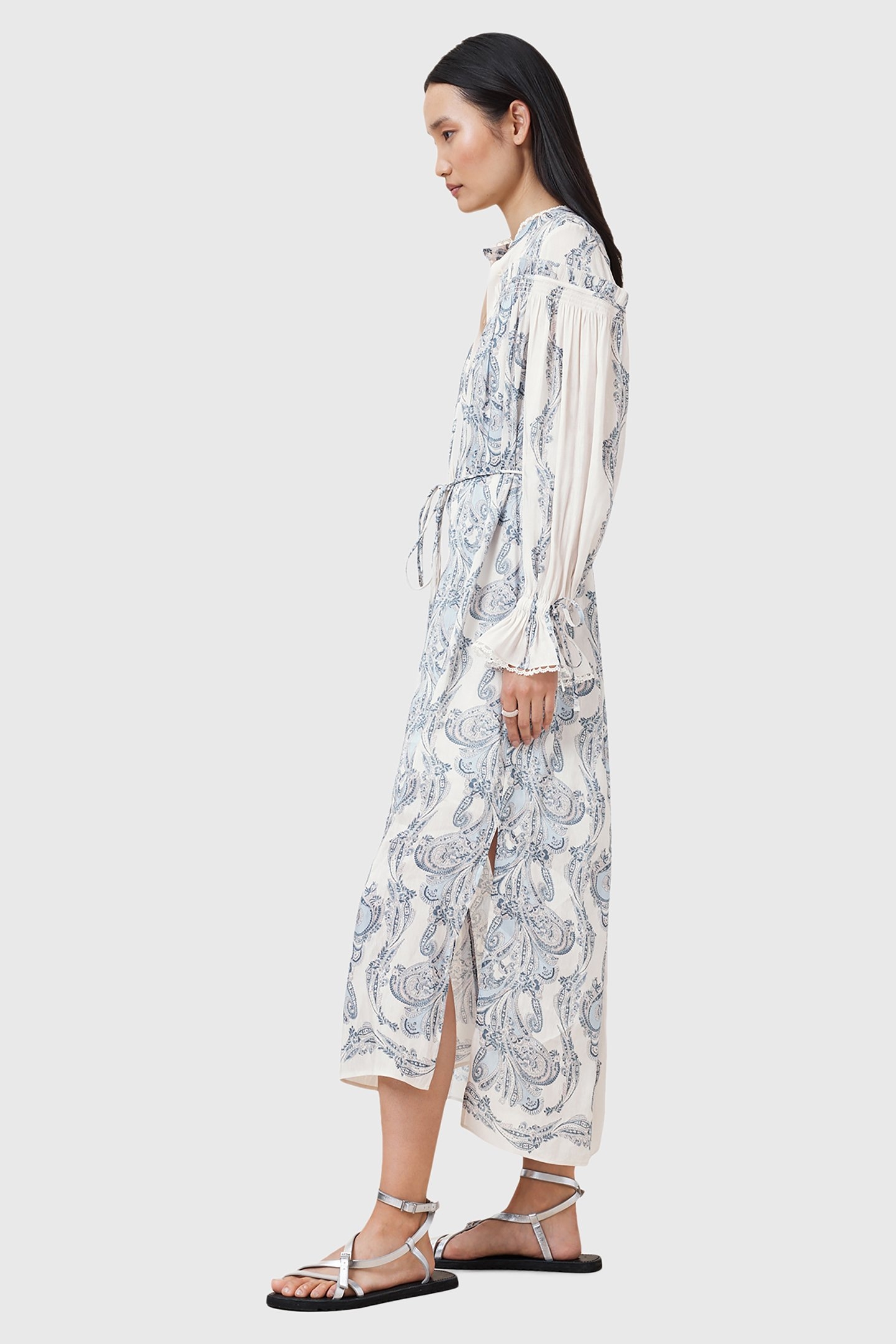 DELPHINE SHIRT DRESS LITA SOFT BLUE 4