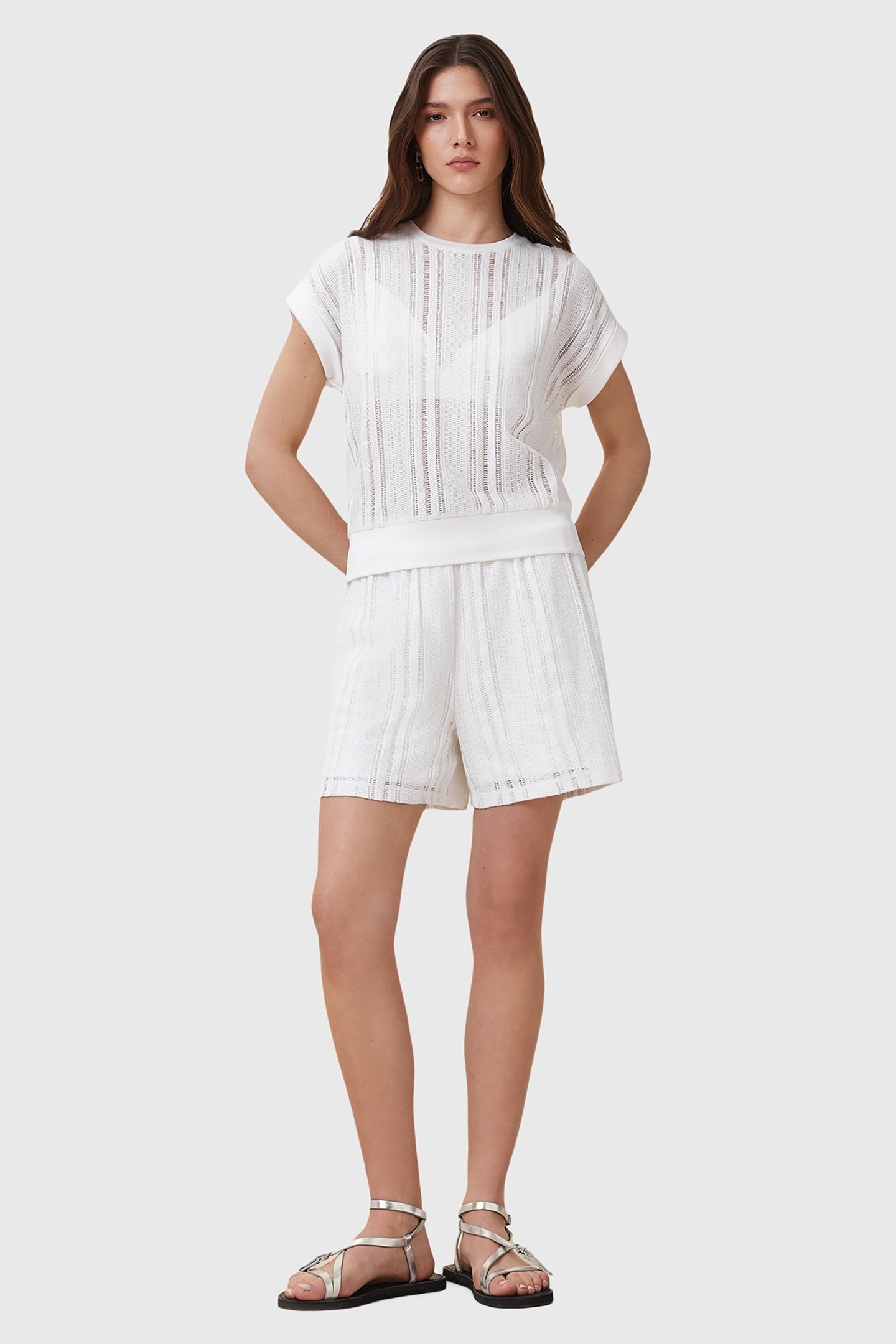 GIANA CROCHET SHORT TOFU WHITE 3