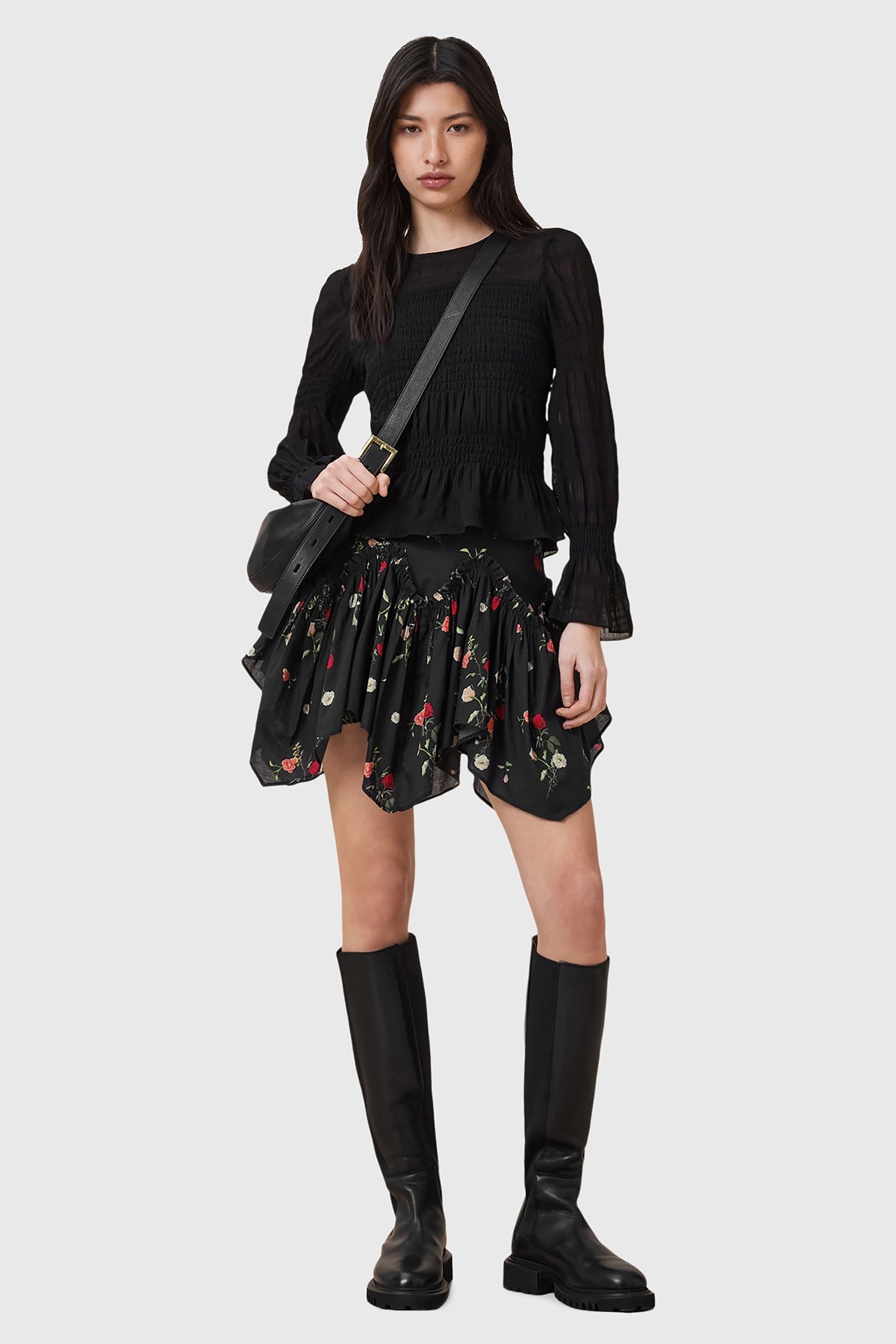 DELILAH SKIRT BRIAR BLACK 6