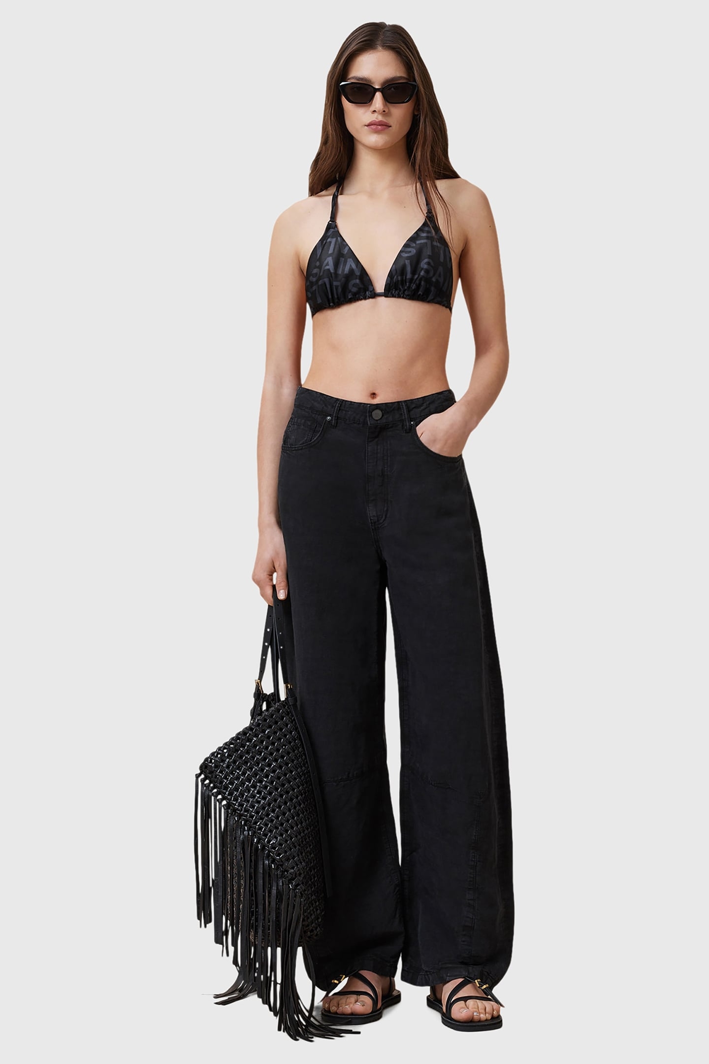 SAPH BIKINI TOP AS SLATE BLACK 3