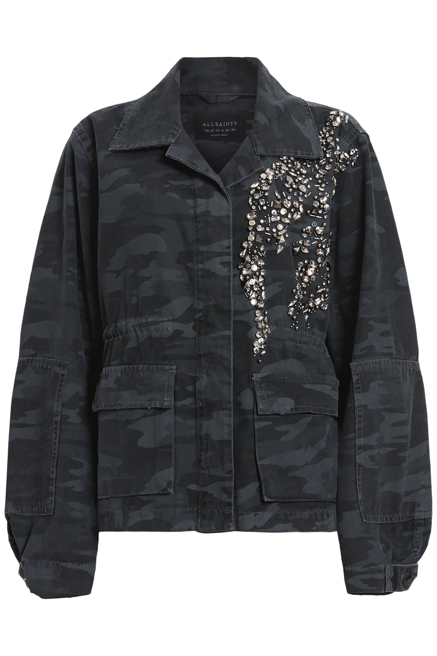 FINCH CAMO JACKET INK BLUE 4