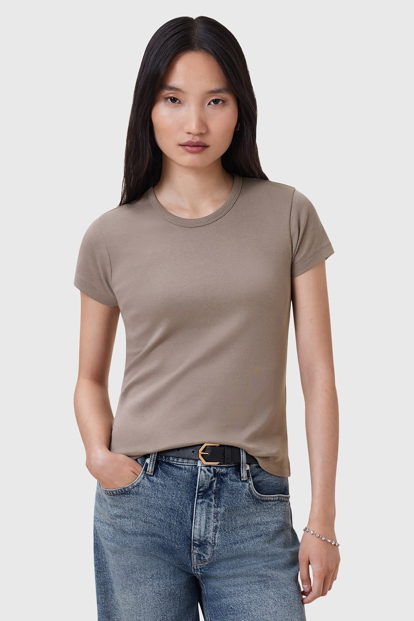 STEVIE TEE PINE BARK BROWN 6