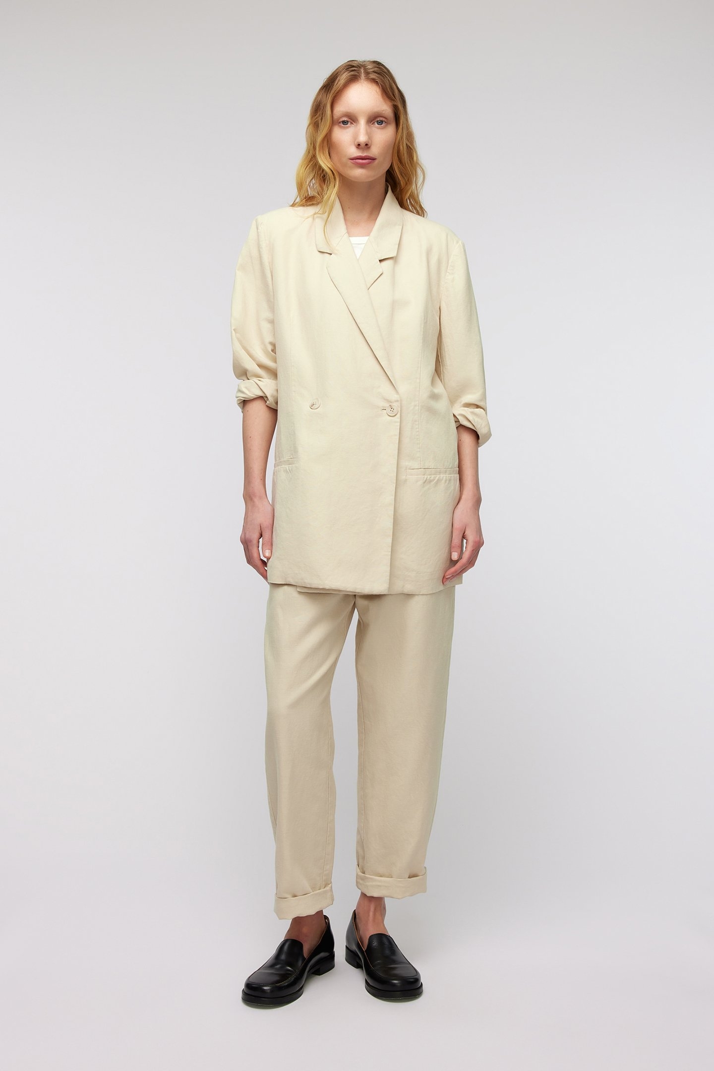 KELSEY BLAZER SAND 3