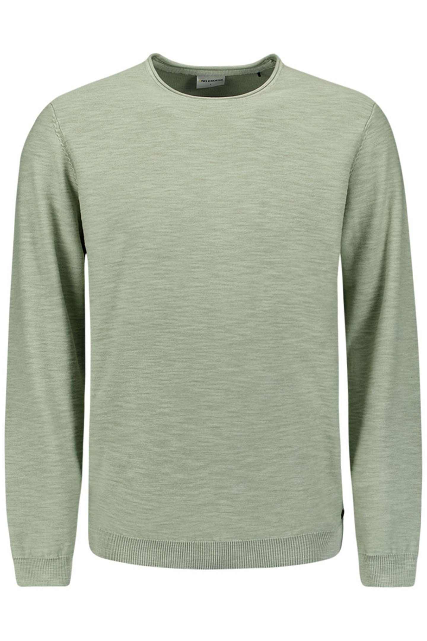 PULLOVER CREWNECK GARMENT DYED + STONE WASHED SMOKE 4