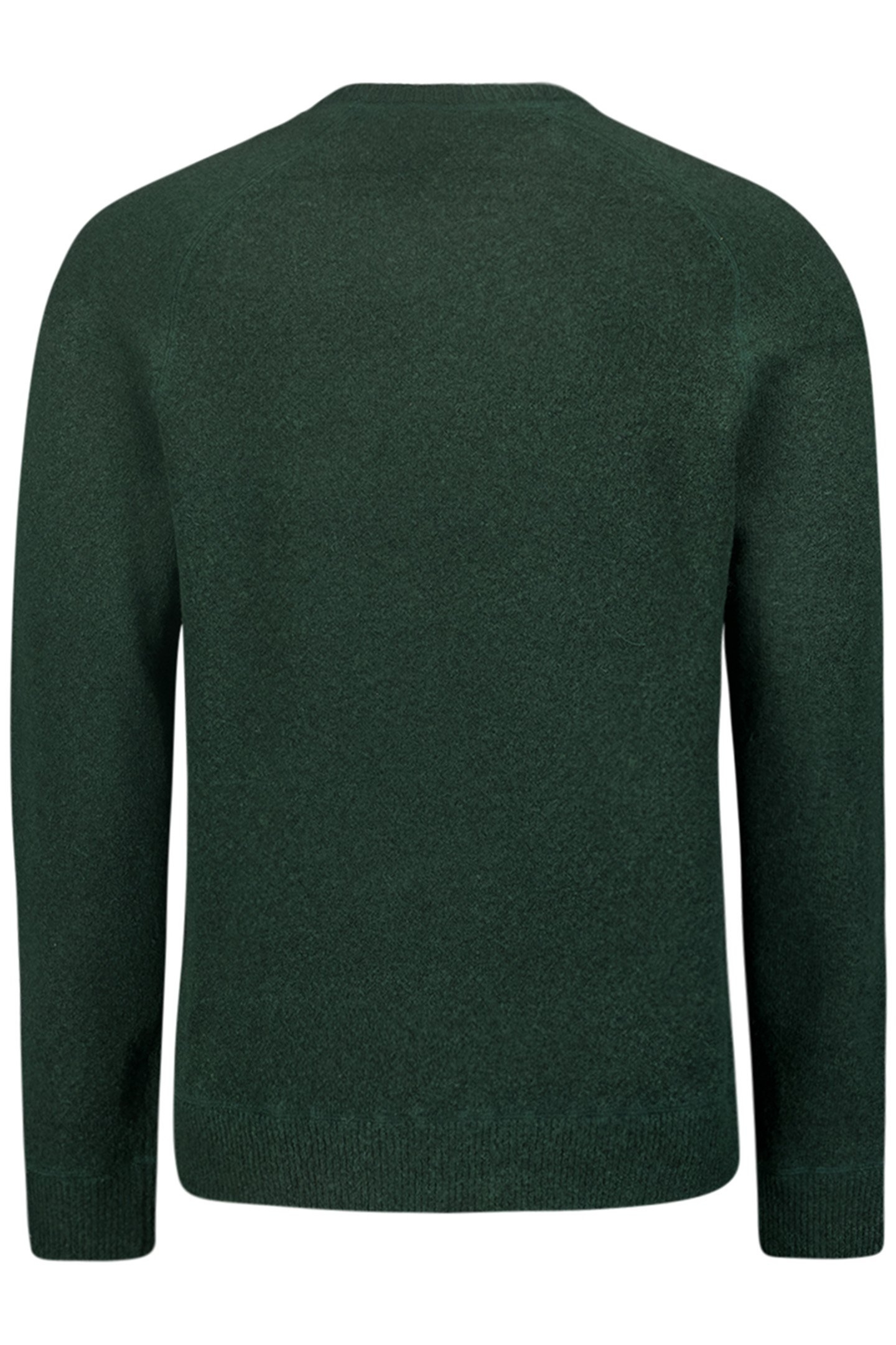 PULLOVER CREWNECK MELANGE WITH WOOL DARK GREEN 5