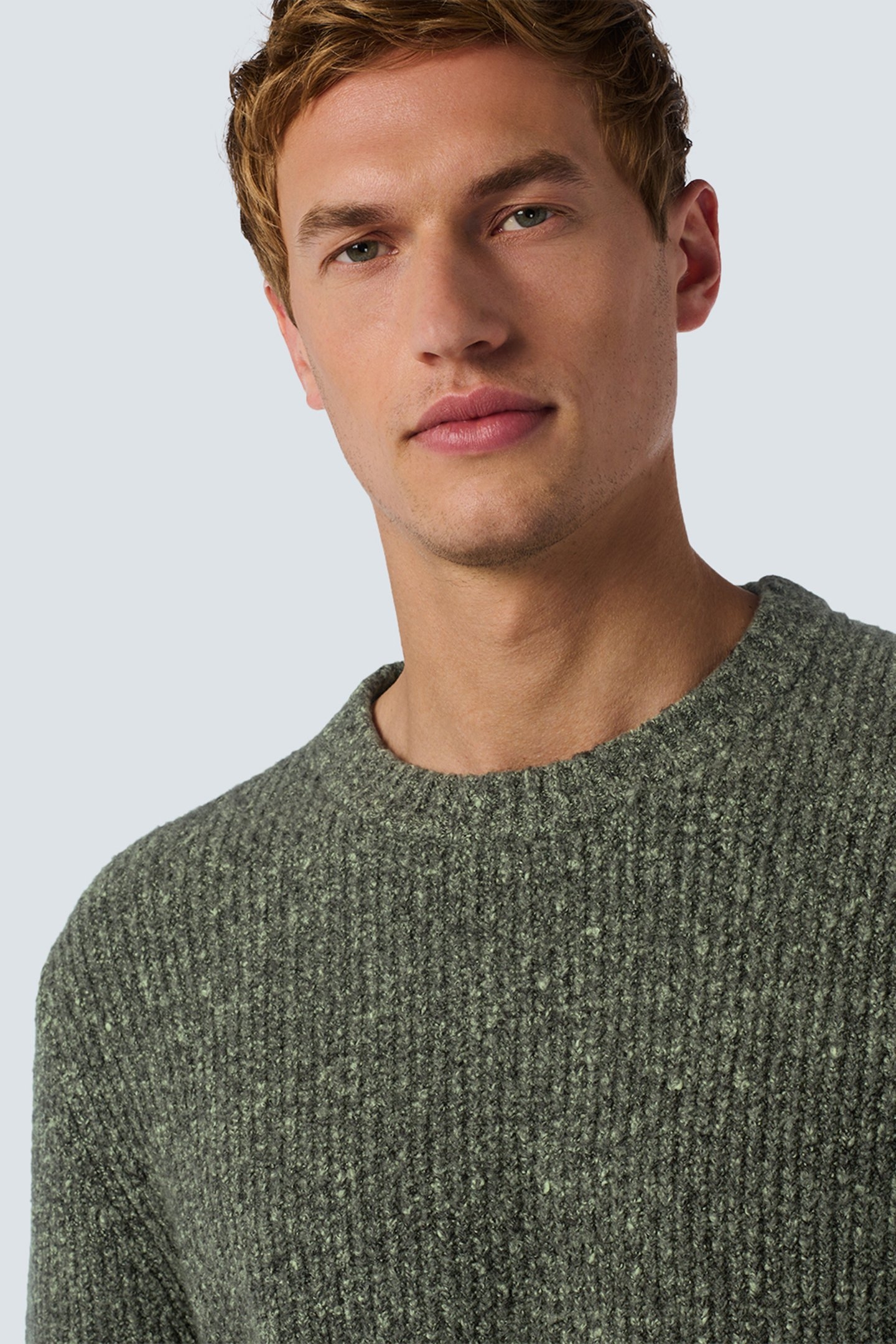 PULLOVER CREWNECK 2 COLOURED SOFT STRETCH SMOKE 6