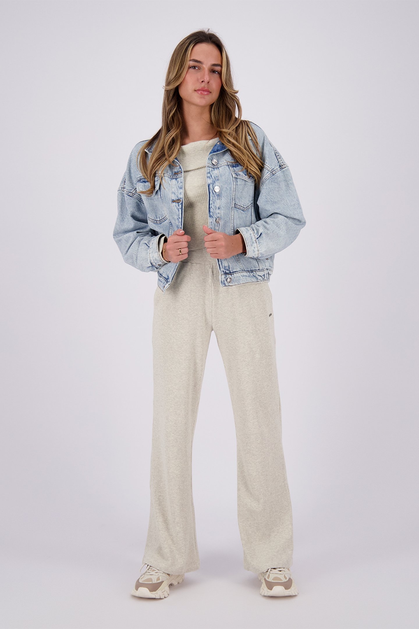 VERONICA DENIM JACKET LIGHT BLUE STONE 7