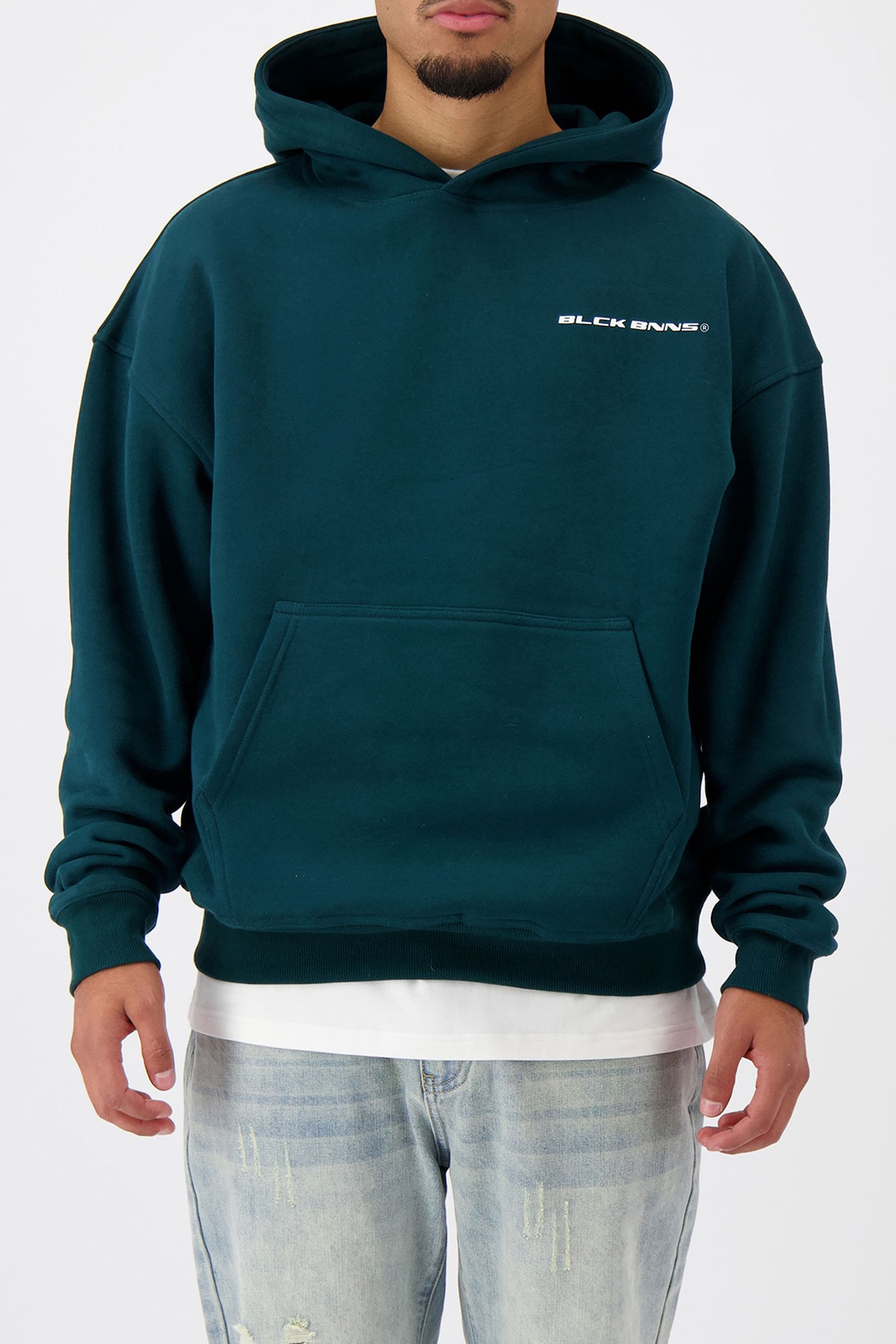 NATION HOODIE PINE GREEN 1