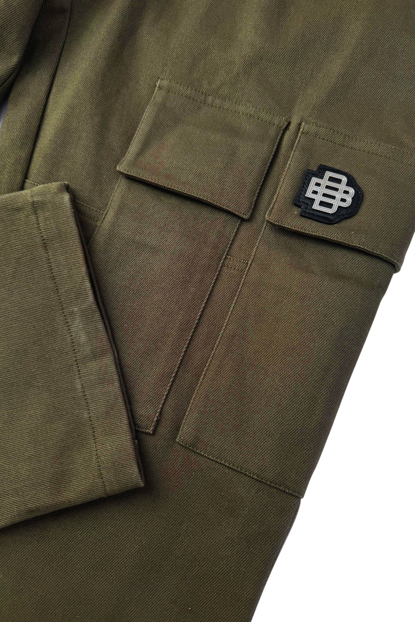MONOGRAM CARGO PANTS MOSS GREEN 6