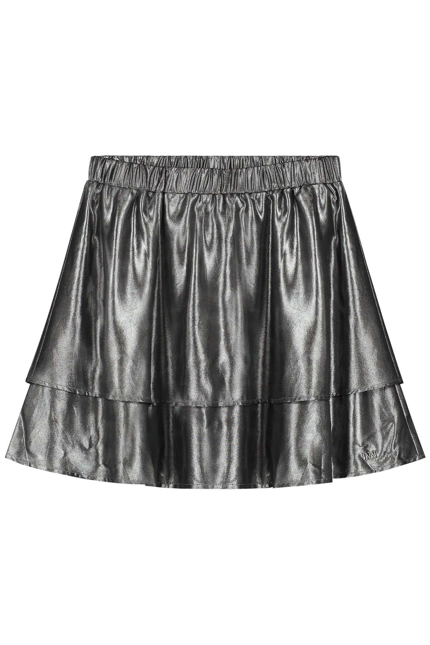 THIRZA SKIRT DARK SILVER 1