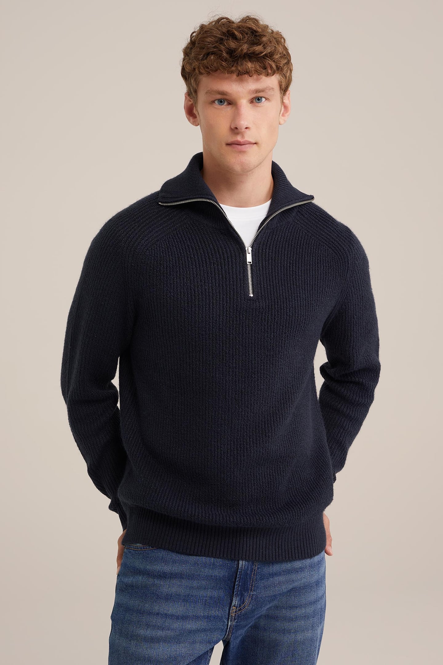 PULLOVER DARK BLUE 1