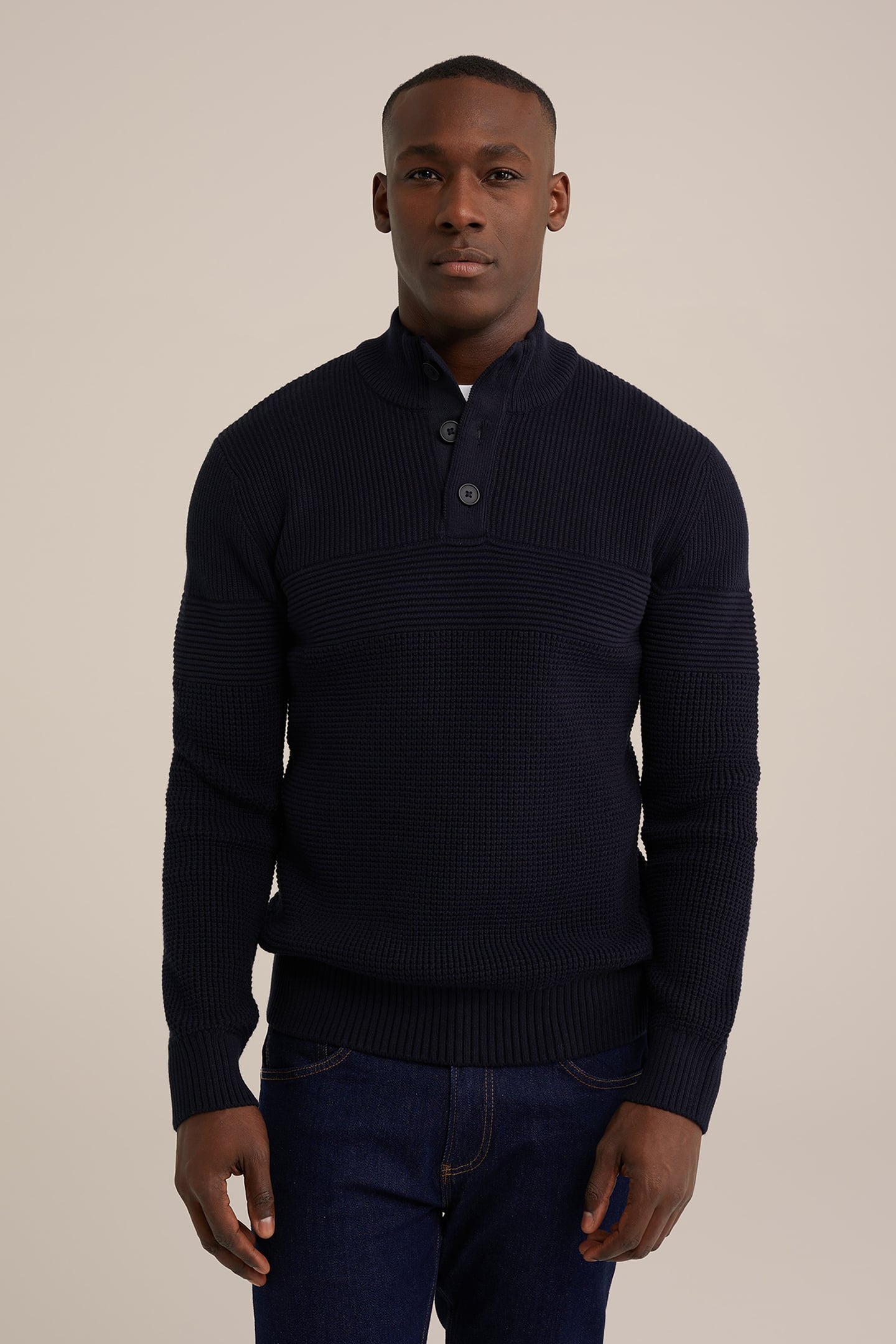 PULLOVER DARK BLUE 1