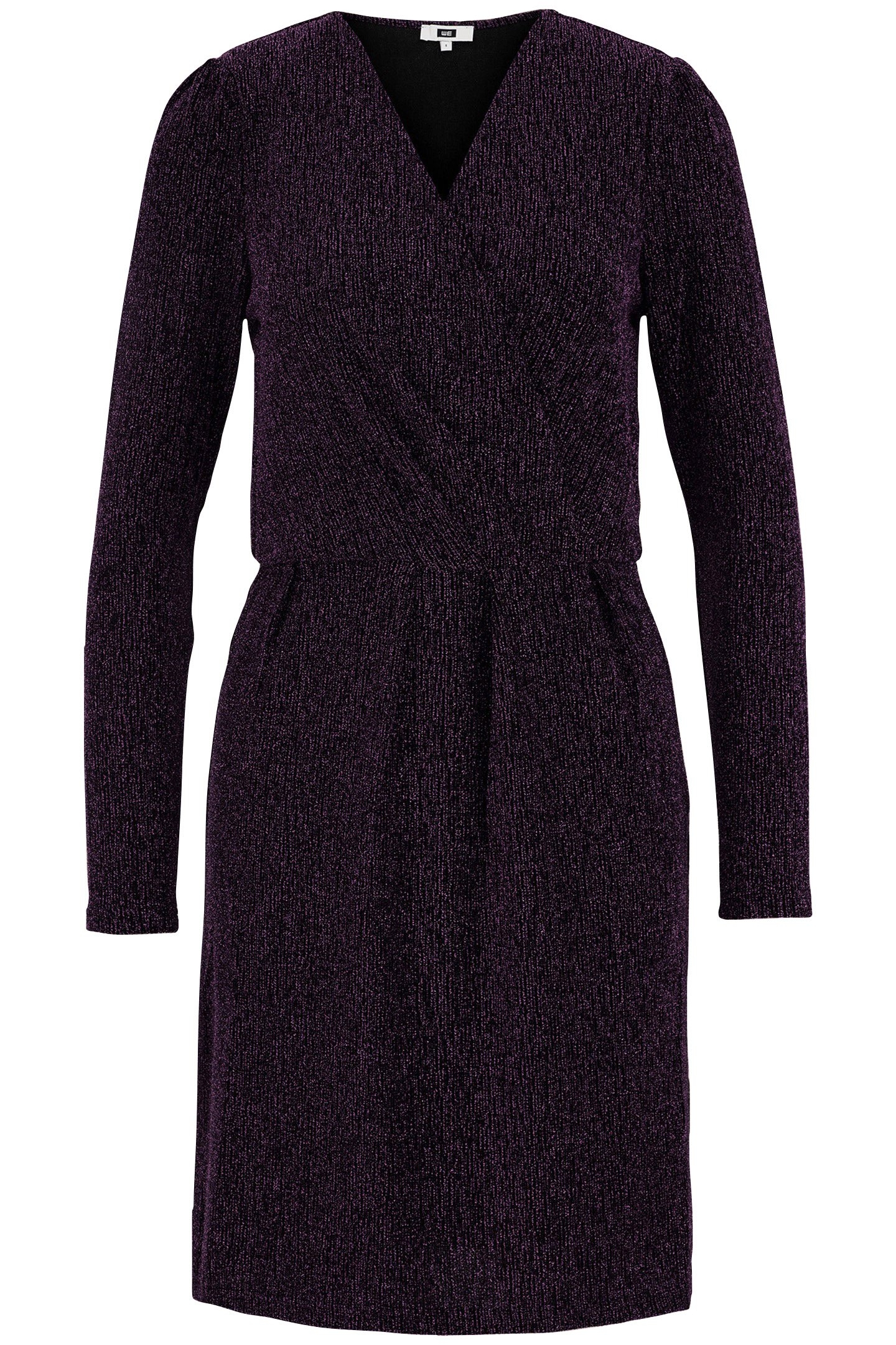 DRESS MID LENGTH DARK PURPLE 3