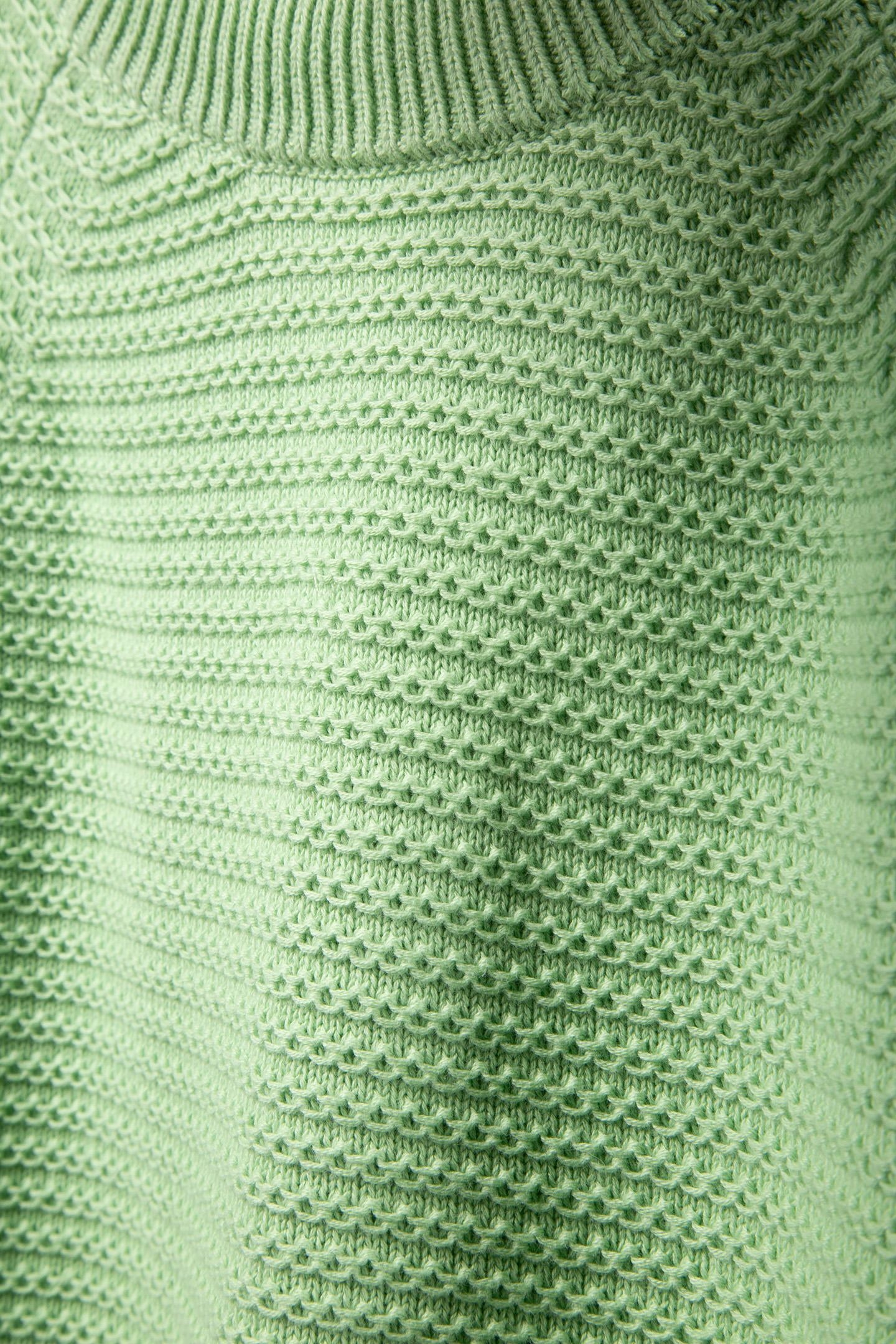 LILY SS HIGH NECK TOP APPLE GREEN 5