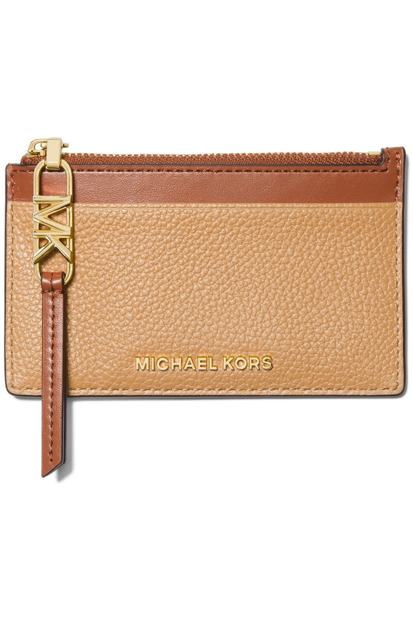 WALLET IN LEATHER CAMEL 1