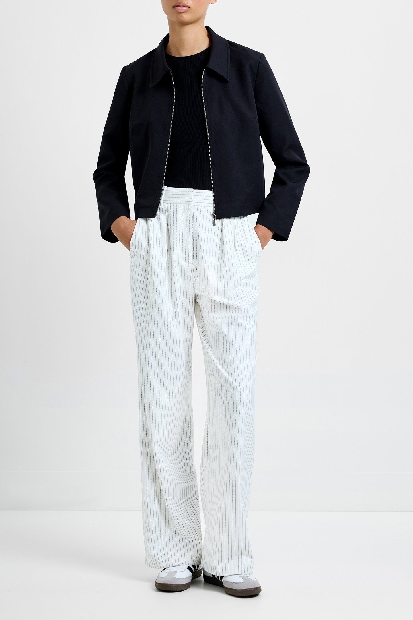 ZIP THROUGH JACKET BLACK 3