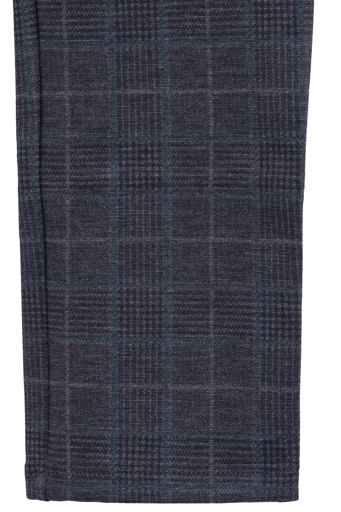 BOY'S GREY PRINCE OF WALES KNIT PANTS 3