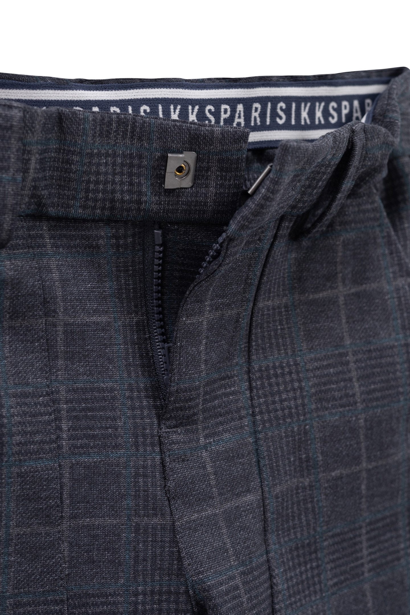 BOY'S GREY PRINCE OF WALES KNIT PANTS 5