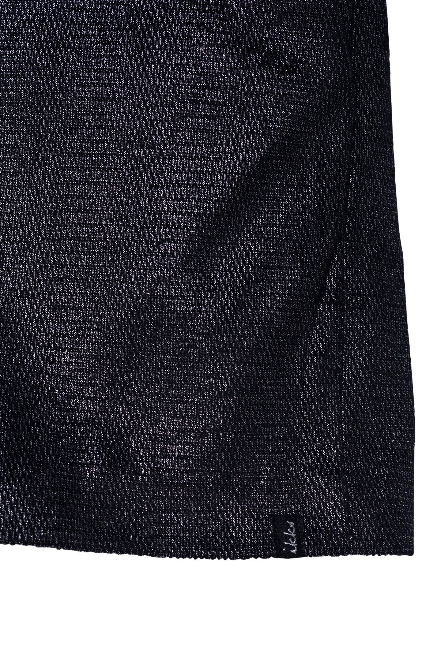 BLACK IRIDESCENT SHORTS 6